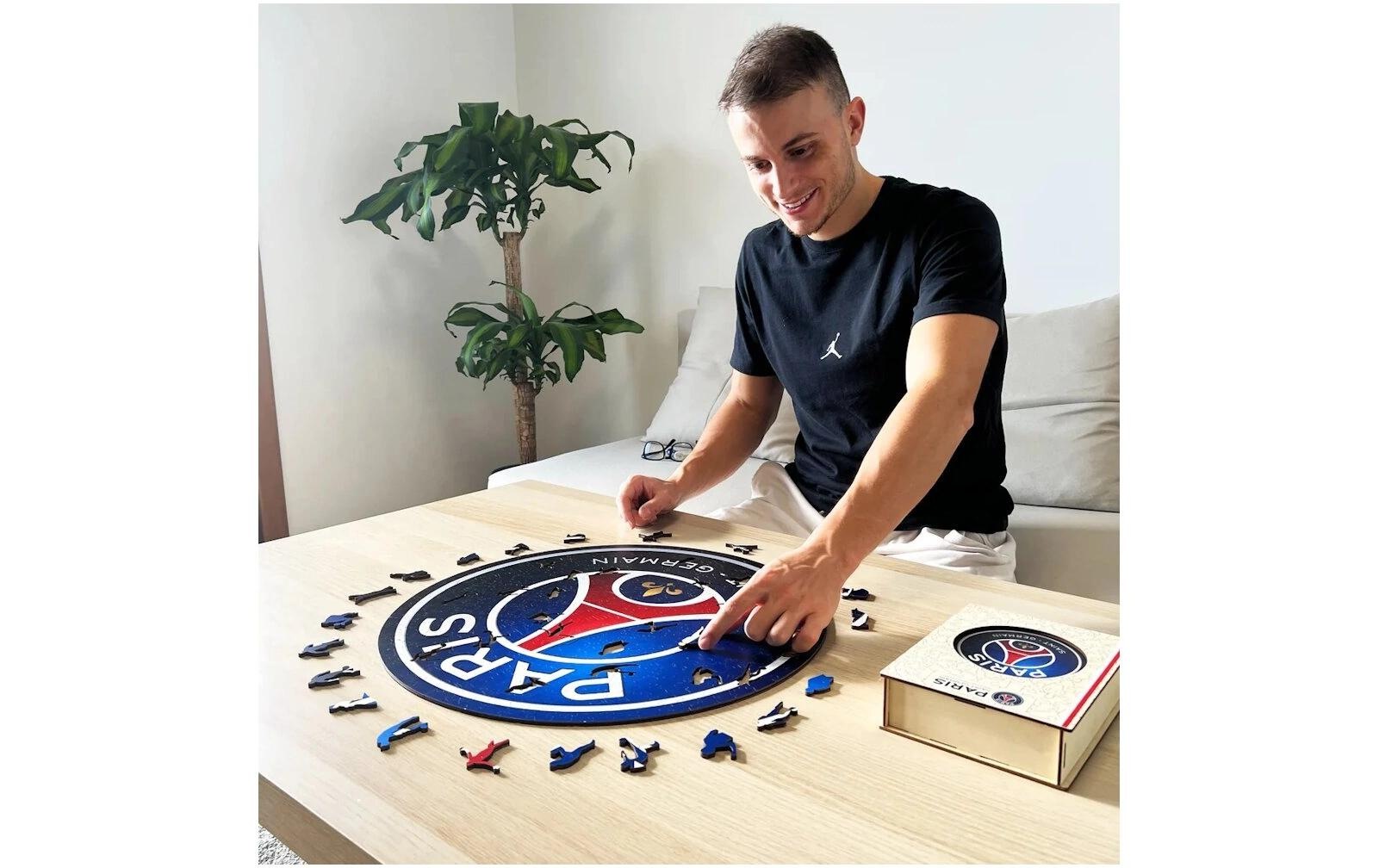 Puzzle »Iconic PSG FC – Logo«, Holzart: Birke (Herkunftsland: China)