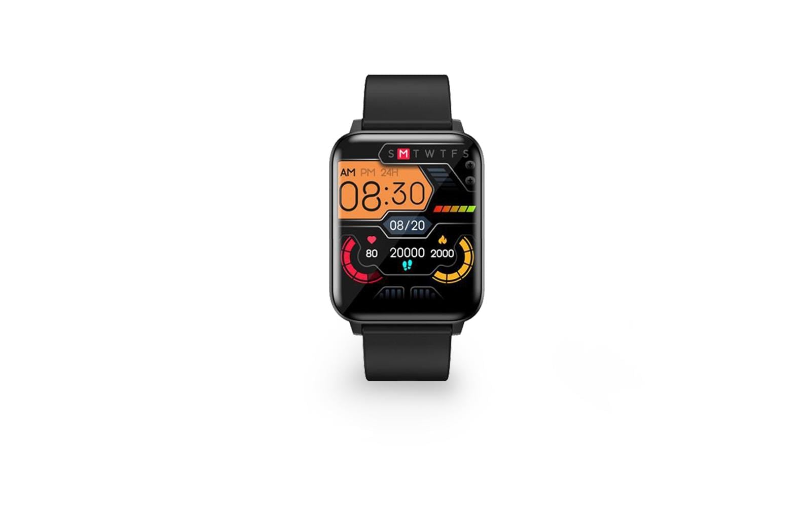 Lenovo Smartwatch »Lenovo Sportuhr E1 Pro Max«, (Android Wear)