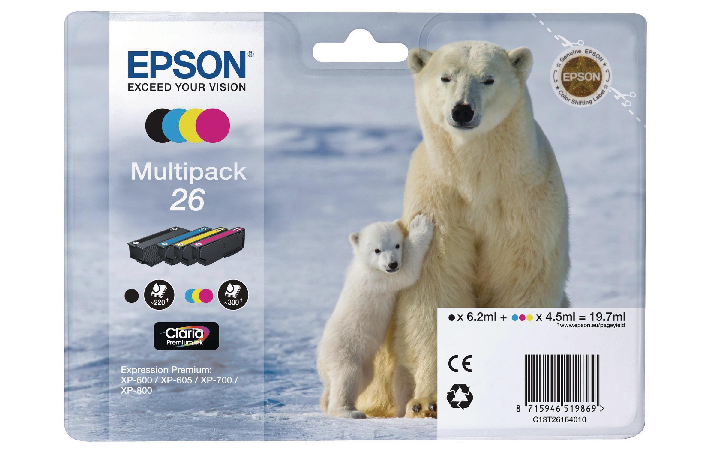Epson Tintenpatrone »C13T26164010«