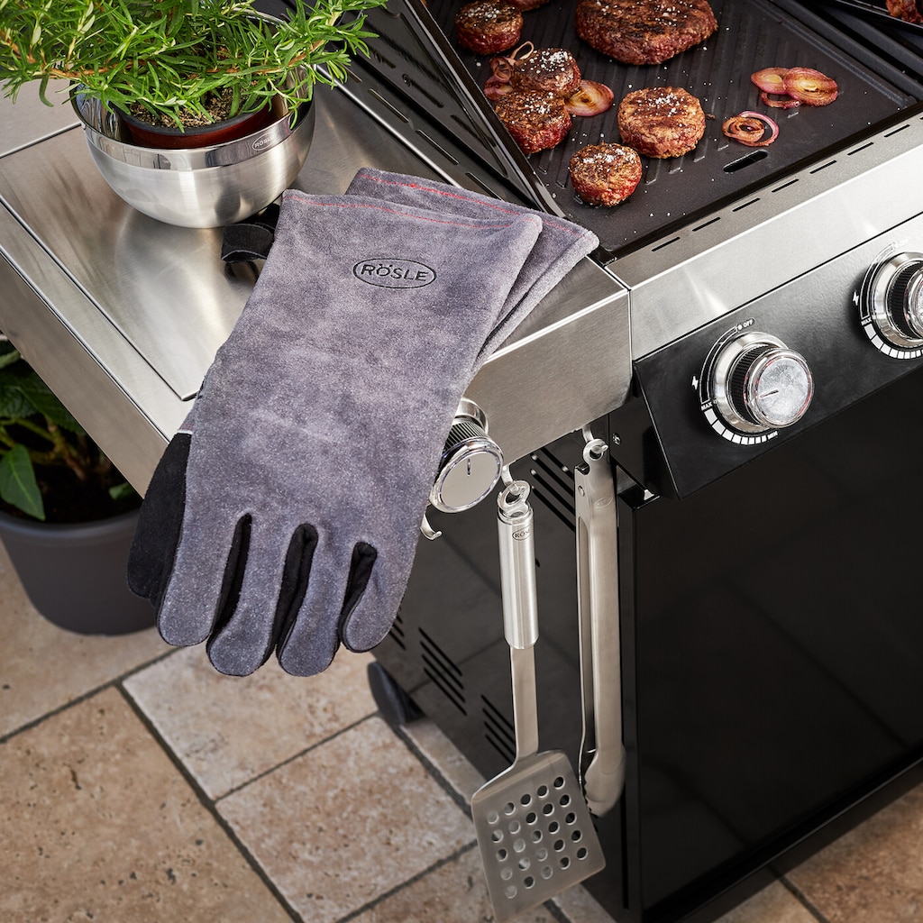 RÖSLE Grillhandschuhe »BBQ-Handschuhe«, (2 tlg.)