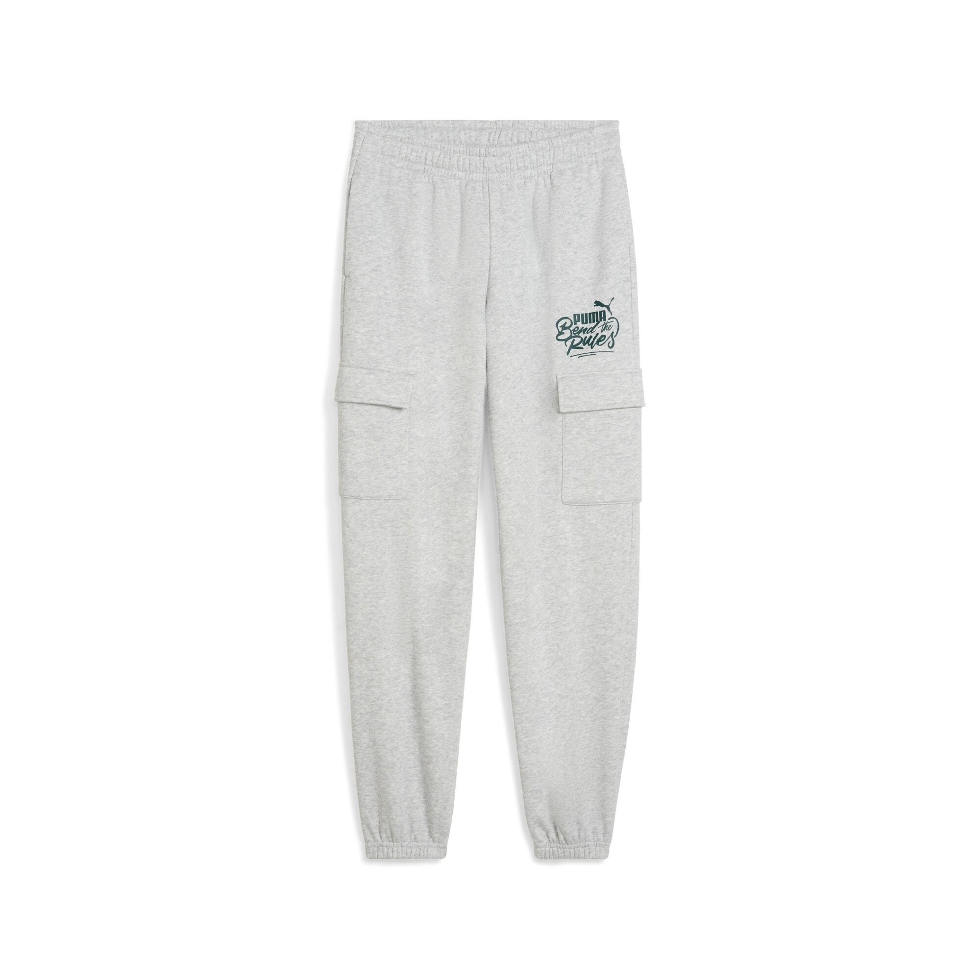 PUMA Trainingshose "MID90S CARGO SWEATPANTS FL B" sportlicher Stil, mit Leistentasche, aus Baumwollmischung