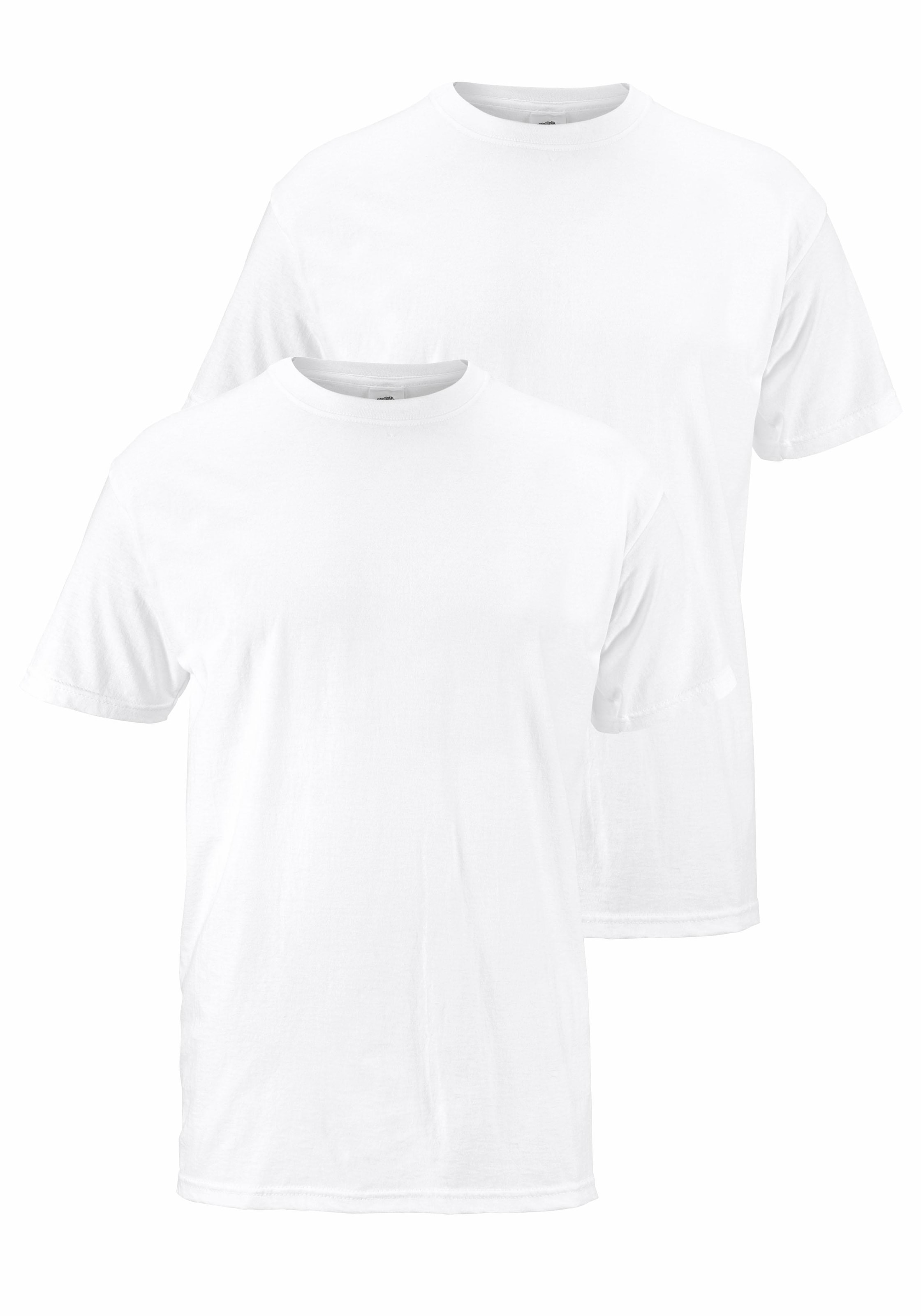 Fruit of the Loom T-Shirt Packung, 2 Stk. aus reiner Baumwolle