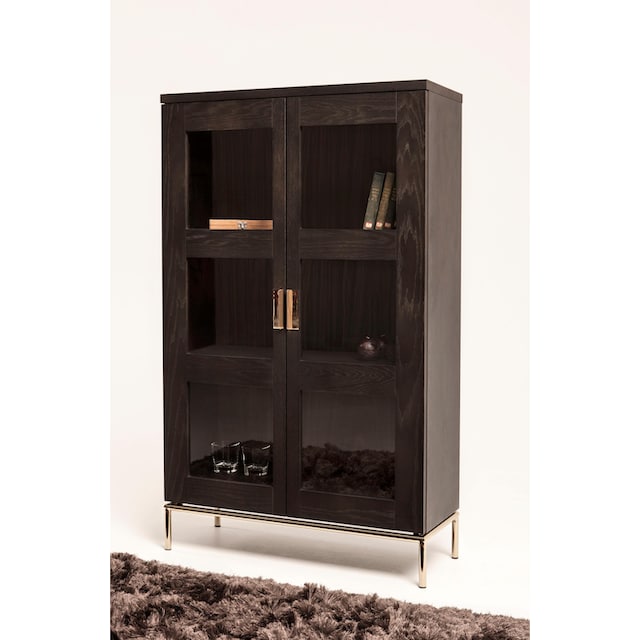 Woodman Vitrine »Parlan«, mit zwei Glastüren und Soft-Close-Funktion,  Breite 148 cm online bestellen | Jelmoli-Versand