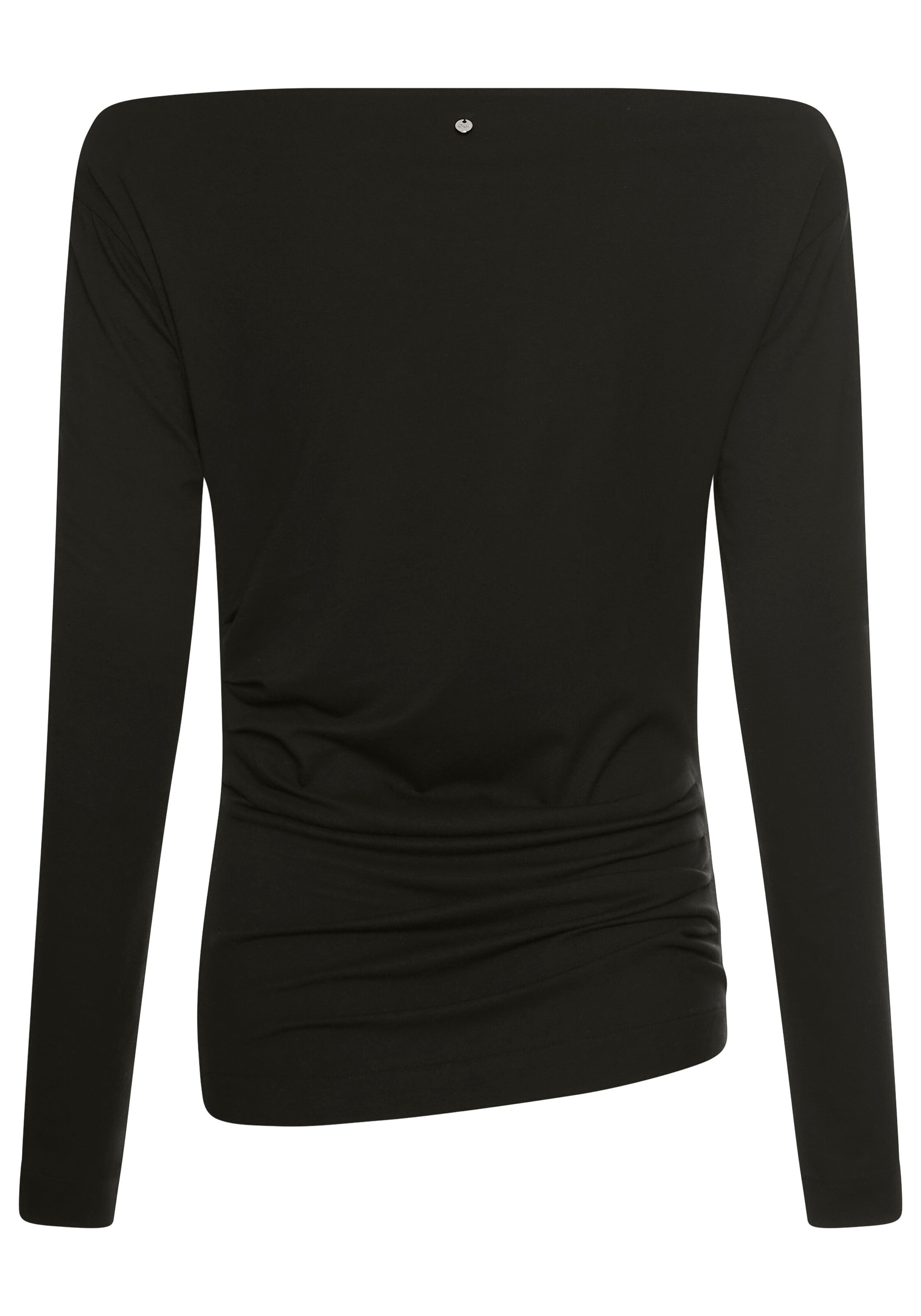 BOSS ORANGE Langarmshirt »Enili Premium Damenmode«, mit Carmenausschnitt