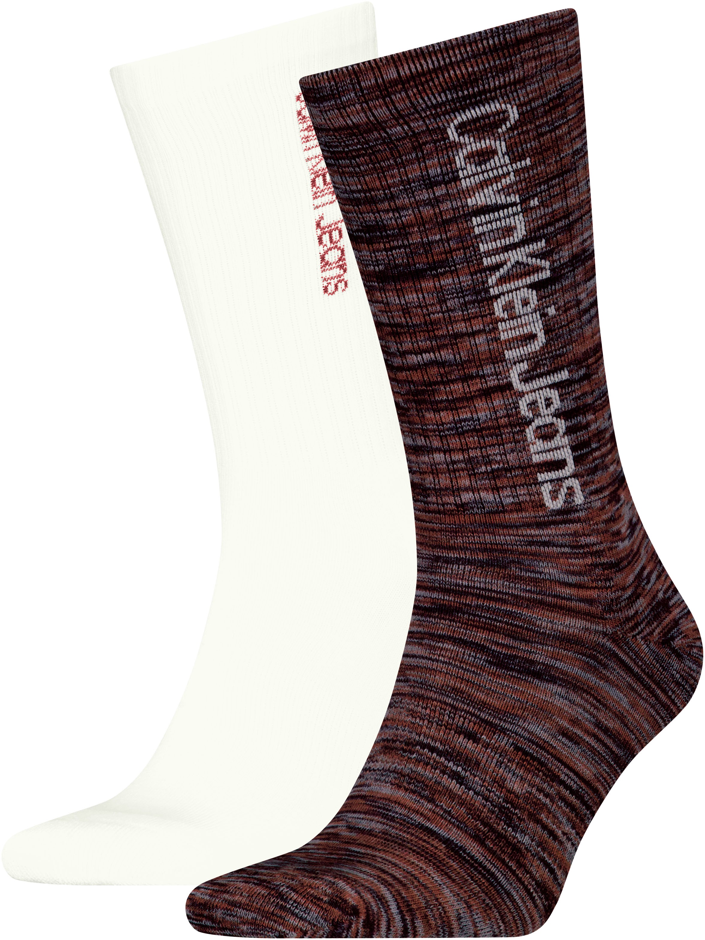 Calvin Klein Jeans Socken 2 Paar tlg. mit seitlichem Logoschriftzug