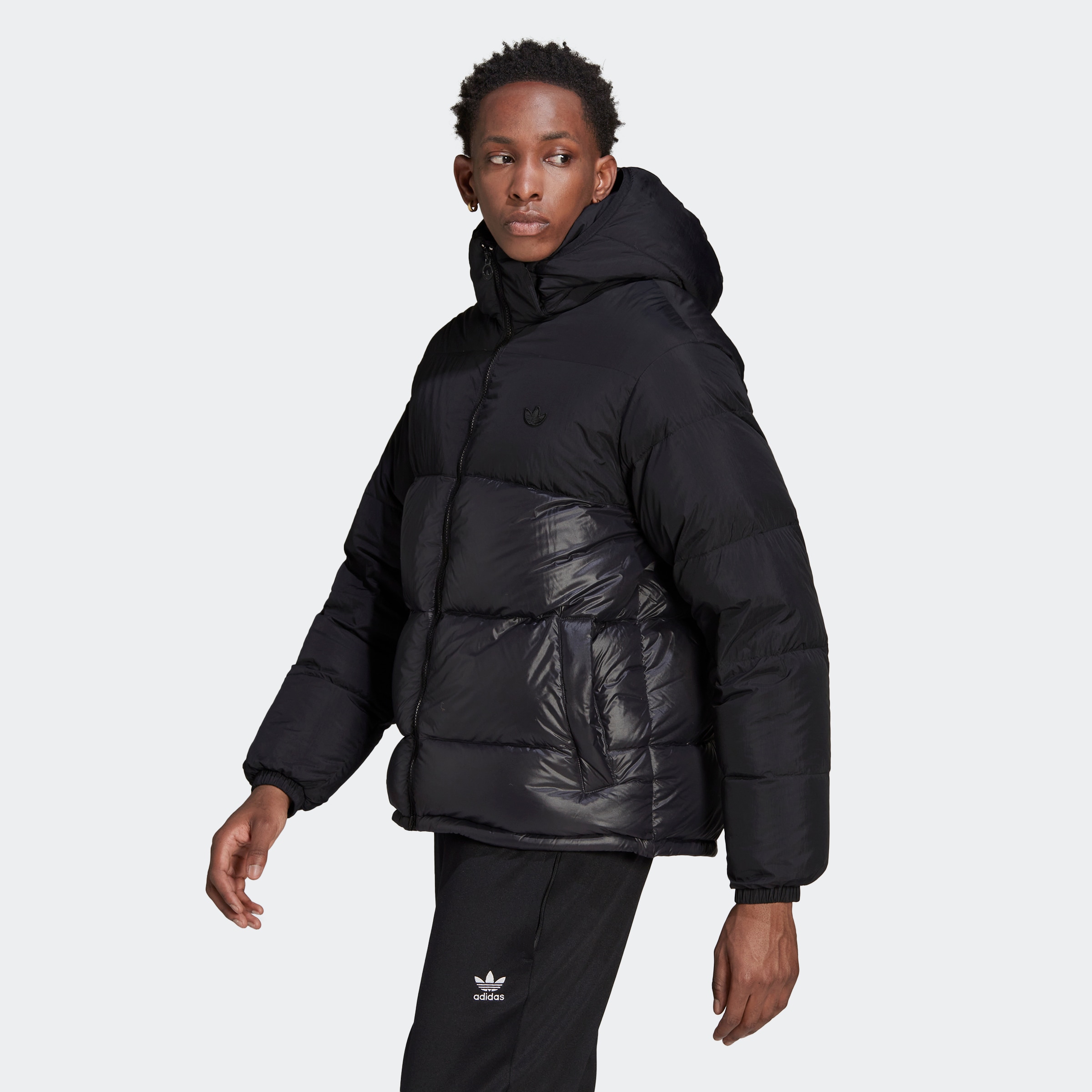 adidas Originals Outdoorjacke »DOWN REGEN HOODED PUFFER DAUNENJACKE«, mit Kapuze
