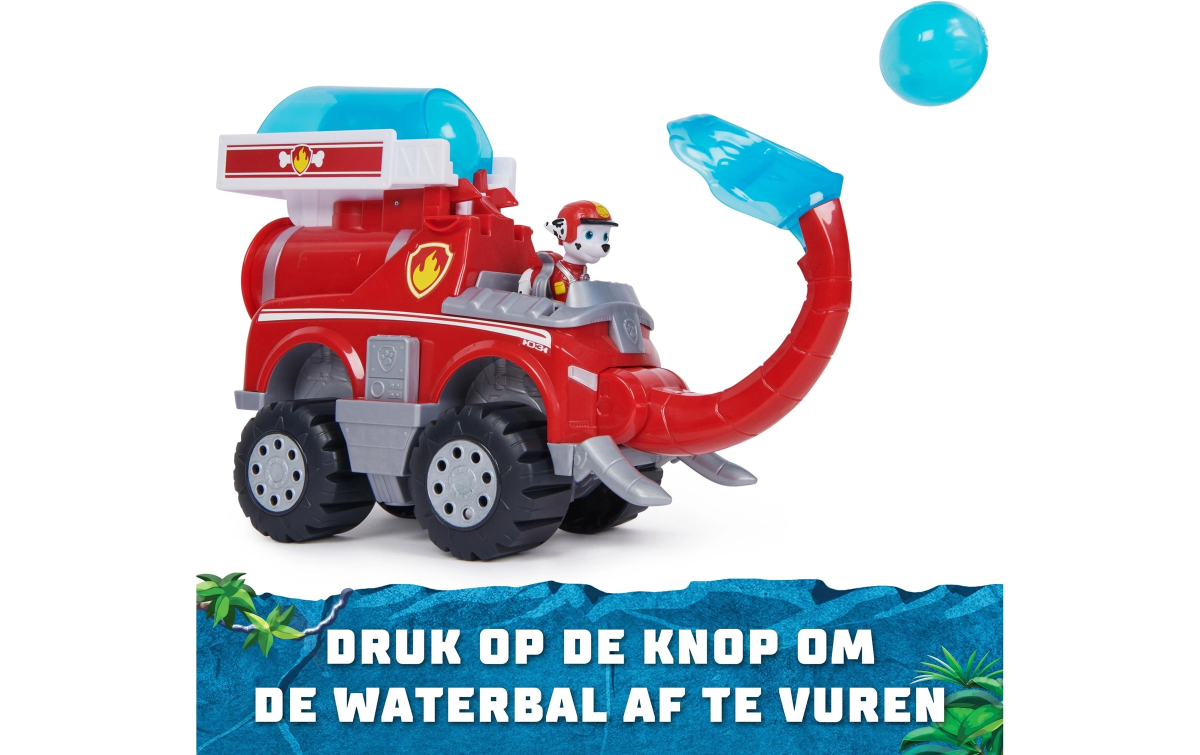 Spielwelt »Spinmaster Paw Patrol Marshall Deluxe Vehicle«