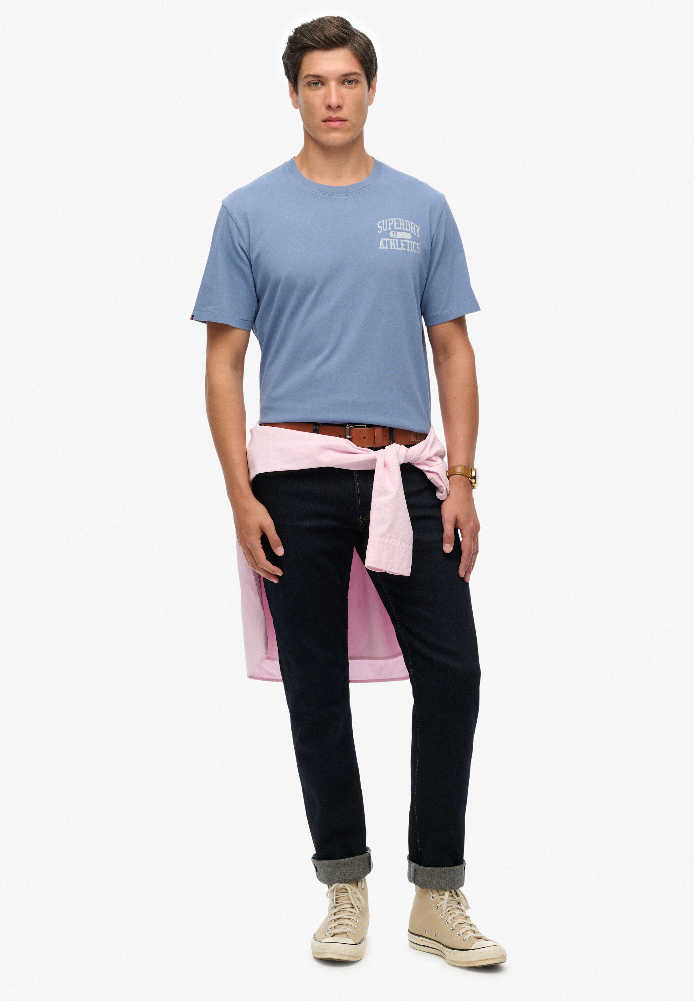 Superdry Rundhalsshirt »ATHLETIC ESS TEE«