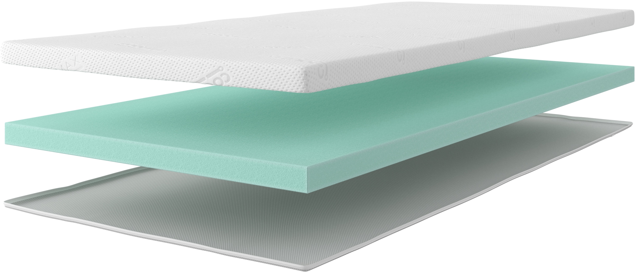 Älgdröm Topper »Belize, Topper 90x200, 140x200, 180x200 cm, in 2 Härtegraden«, (1 St.), Matratze, Boxspringbett, Allergiker geeignet (Hausstauballergiker)