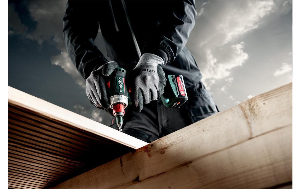 metabo Akku-Schlagbohrschrauber »Metabo Akku-Schlagbohrschrauber Power«, Mit zweitem Akku/Ladegerät