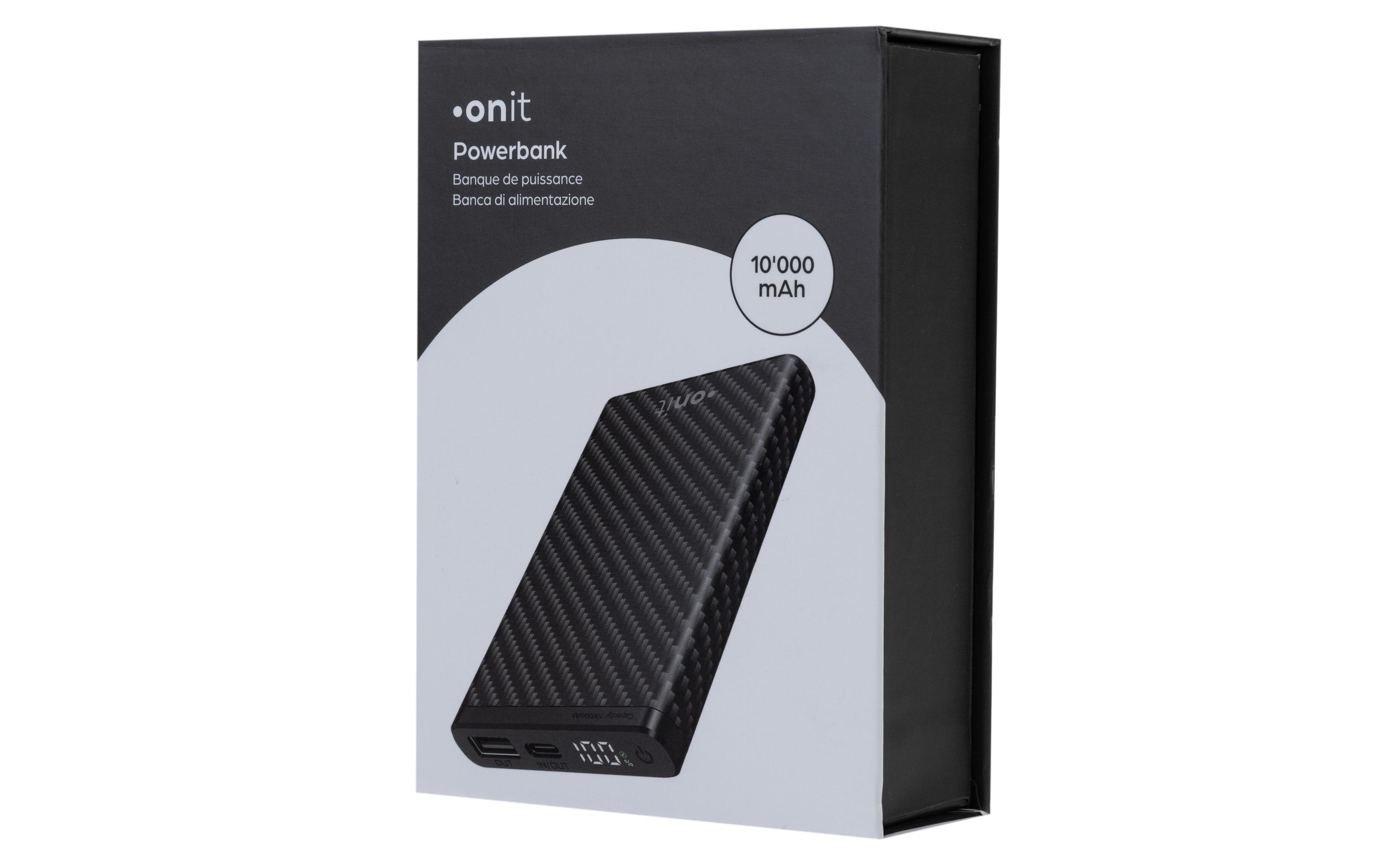 onit Powerbank »Carbon 10000 mAh PD«