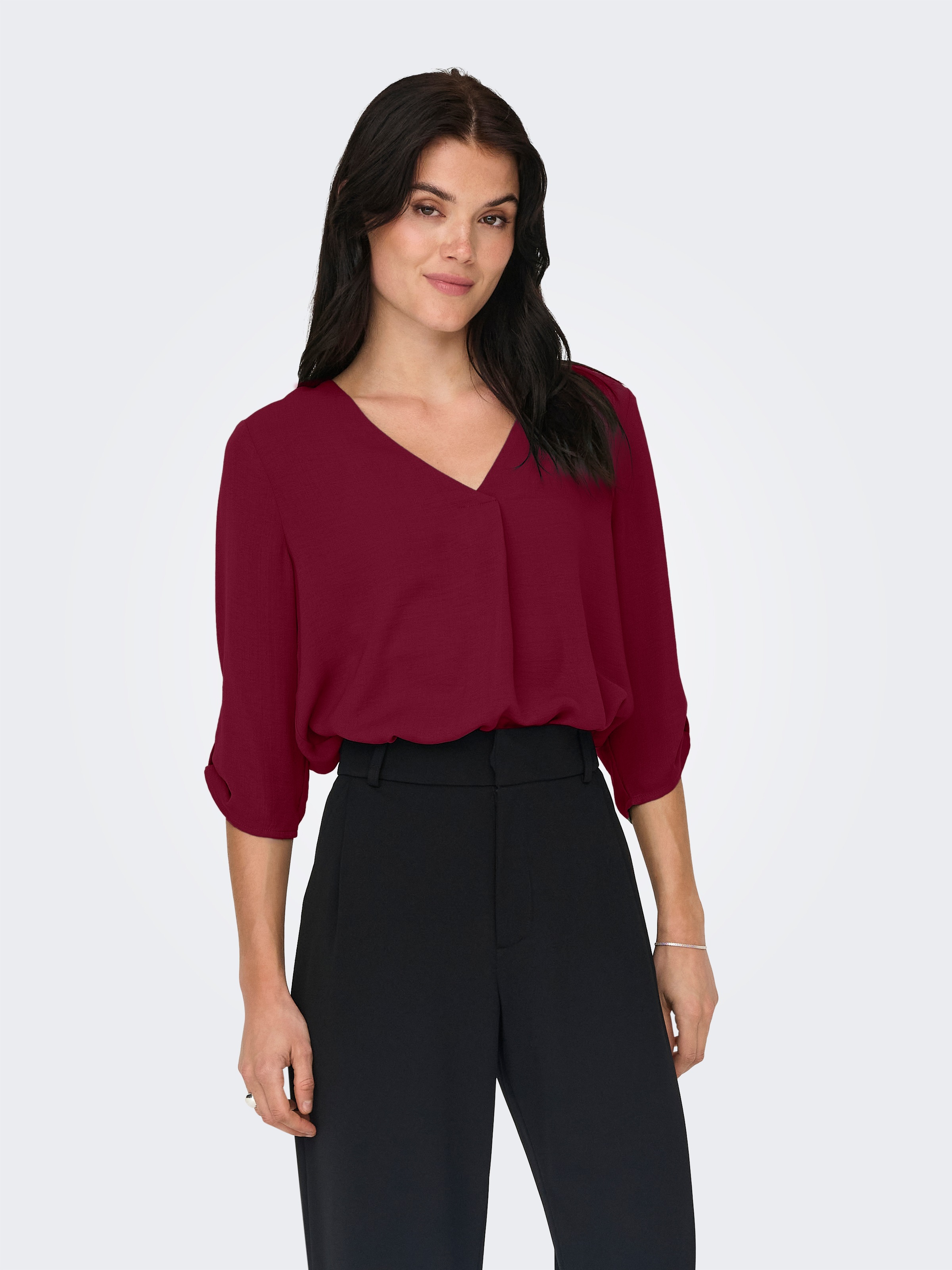 JDY Shirtbluse »JDYDIVYA LIFE 3/4 TOP WVN NOOS«