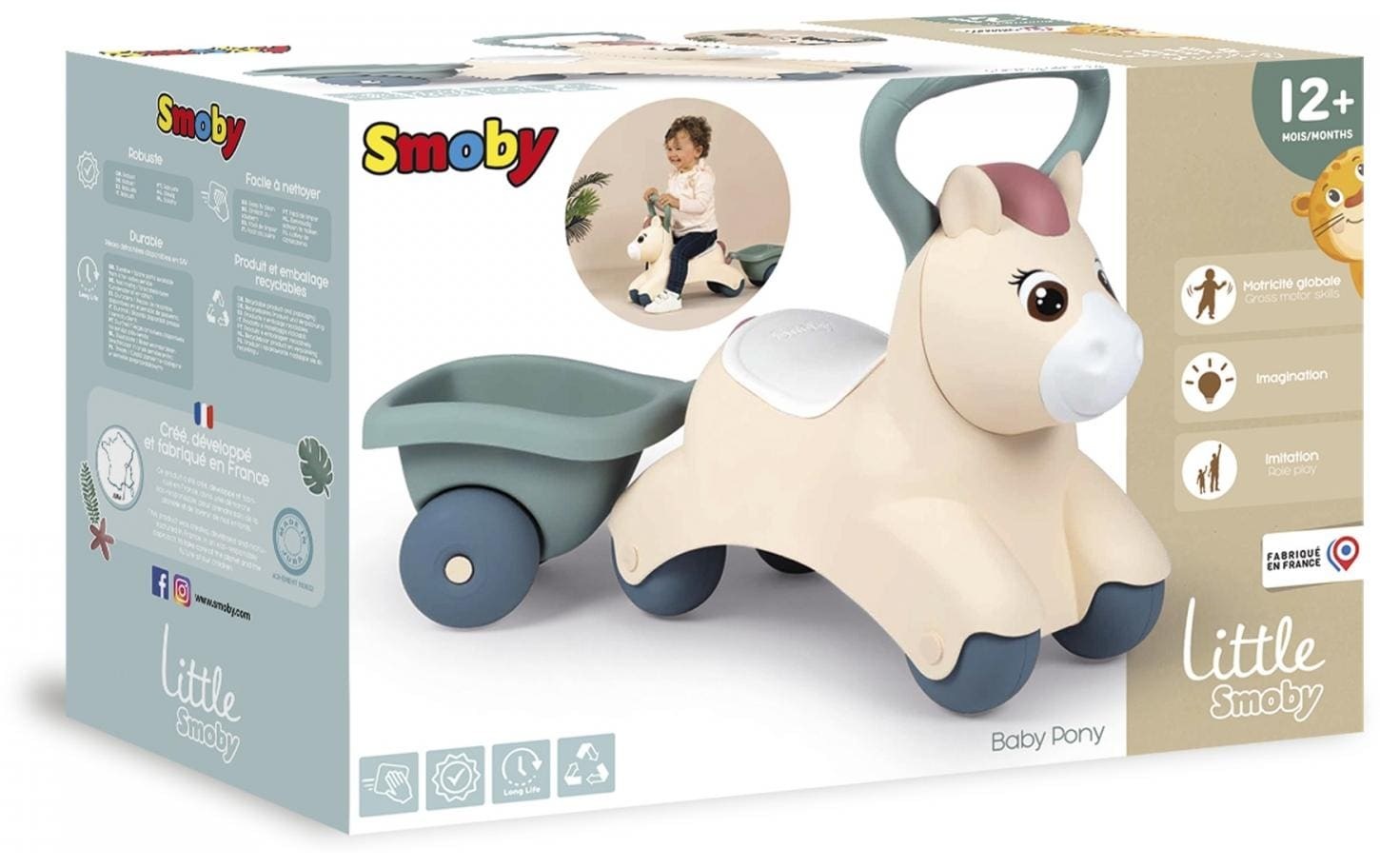 Smoby Rutscherauto »Baby-Pony«