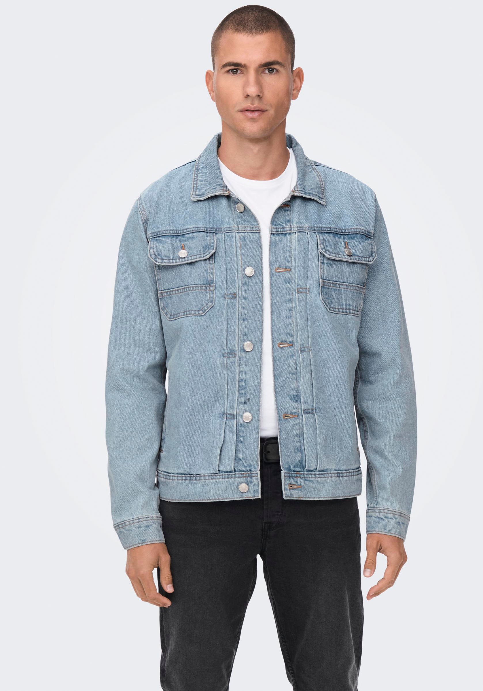 ONLY & SONS Jeansjacke »ONSDUKE L. BLUE 3517 JACKET« kaufen