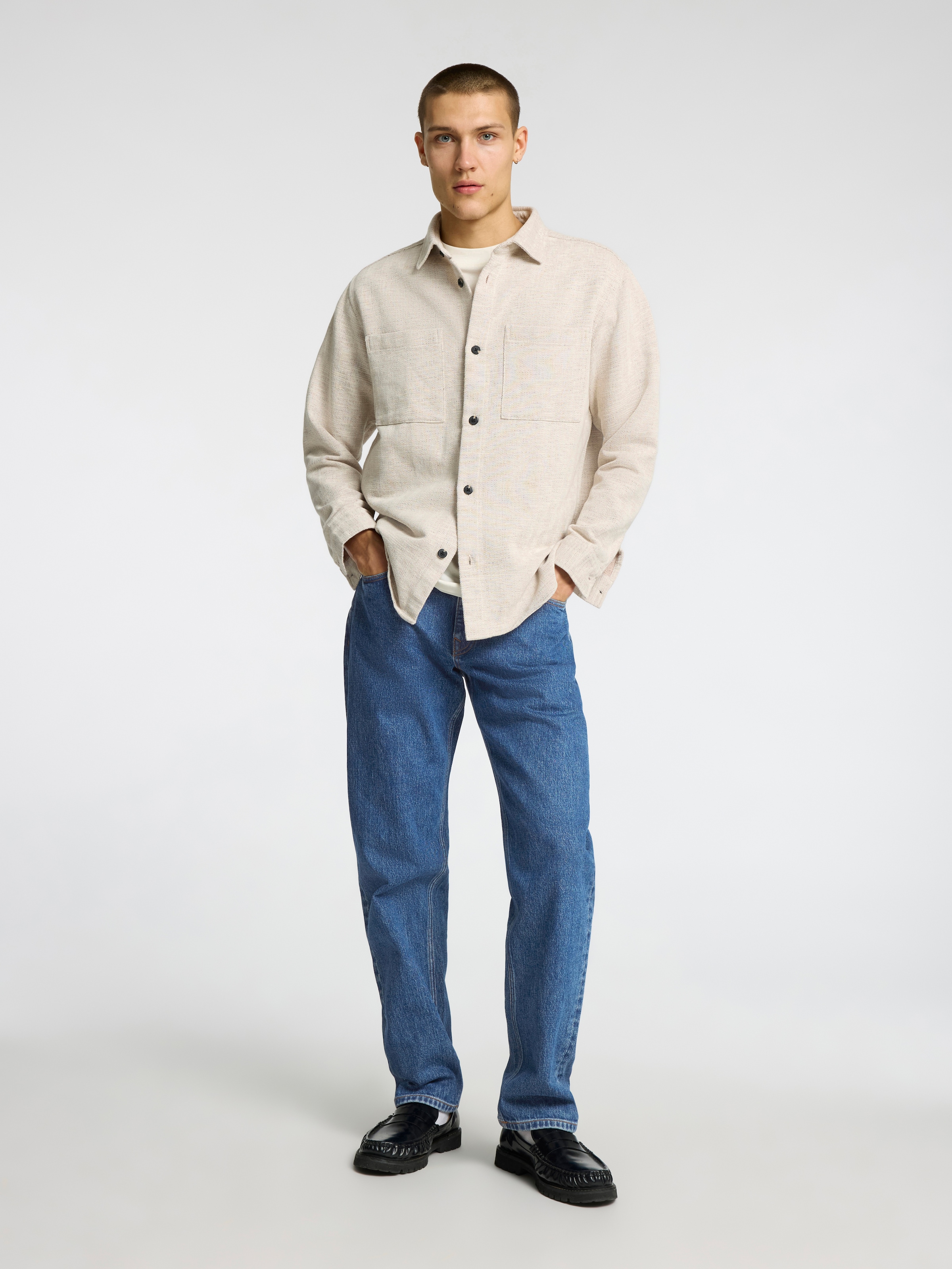 SELECTED HOMME Straight-Jeans »SLH196-STRAIGHT BEN KORI JEANS NOOS«