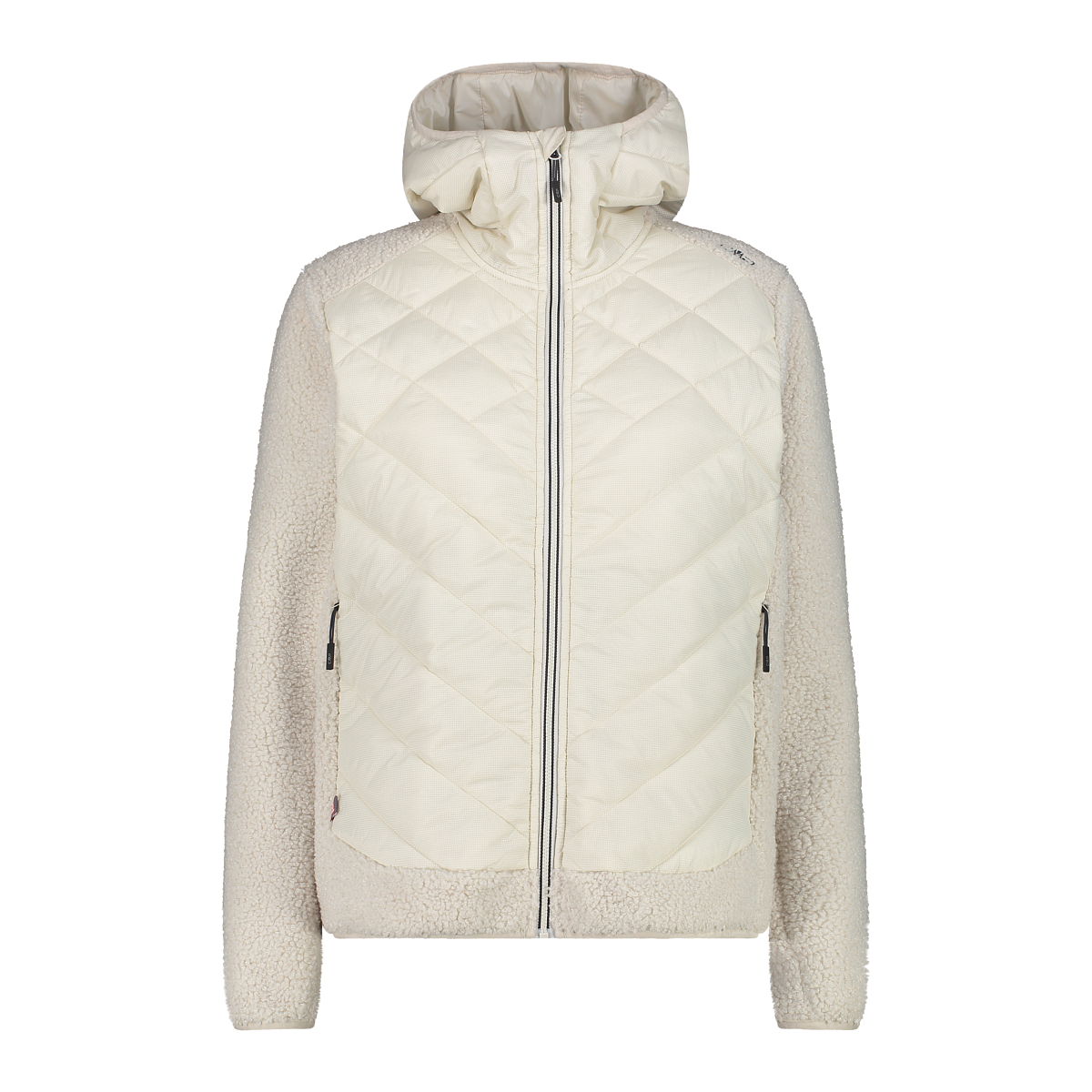 CMP Hybridjacke, mit Kapuze