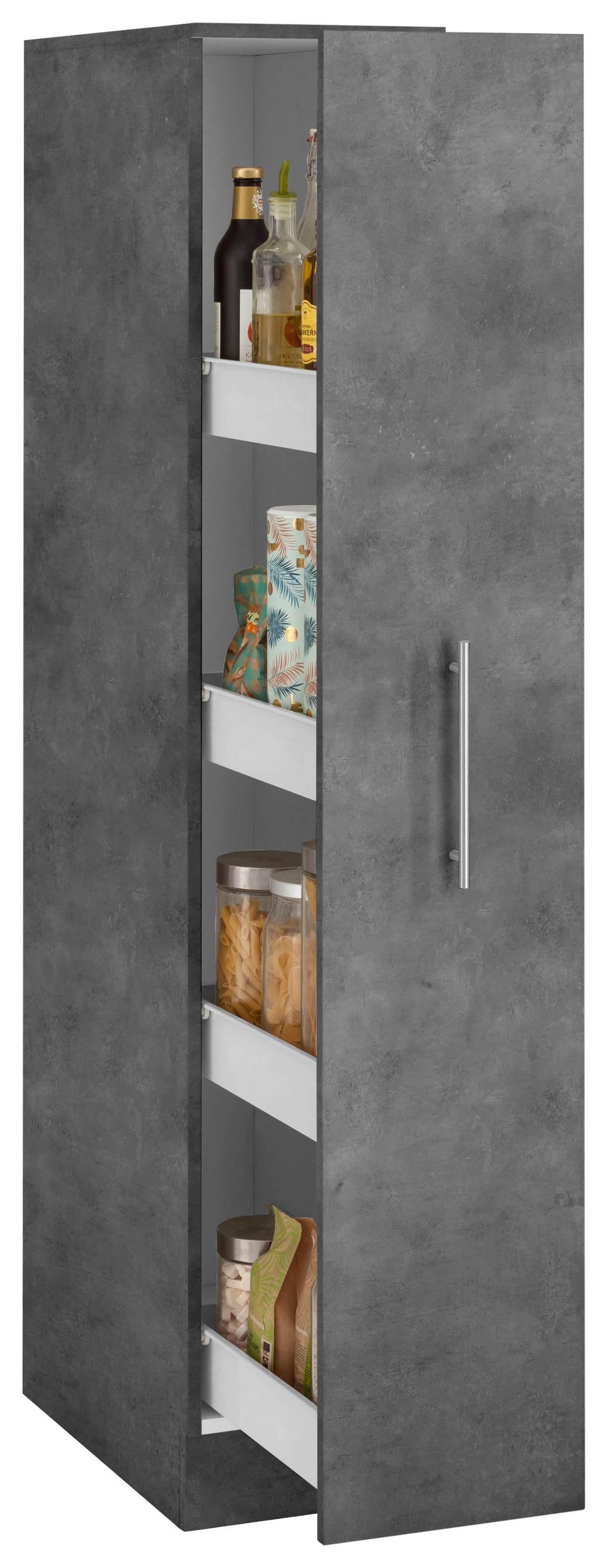 wiho Küchen Apothekerschrank »Cali«, online Ablagefächern Auszug 4 kaufen Jelmoli-Versand mit 