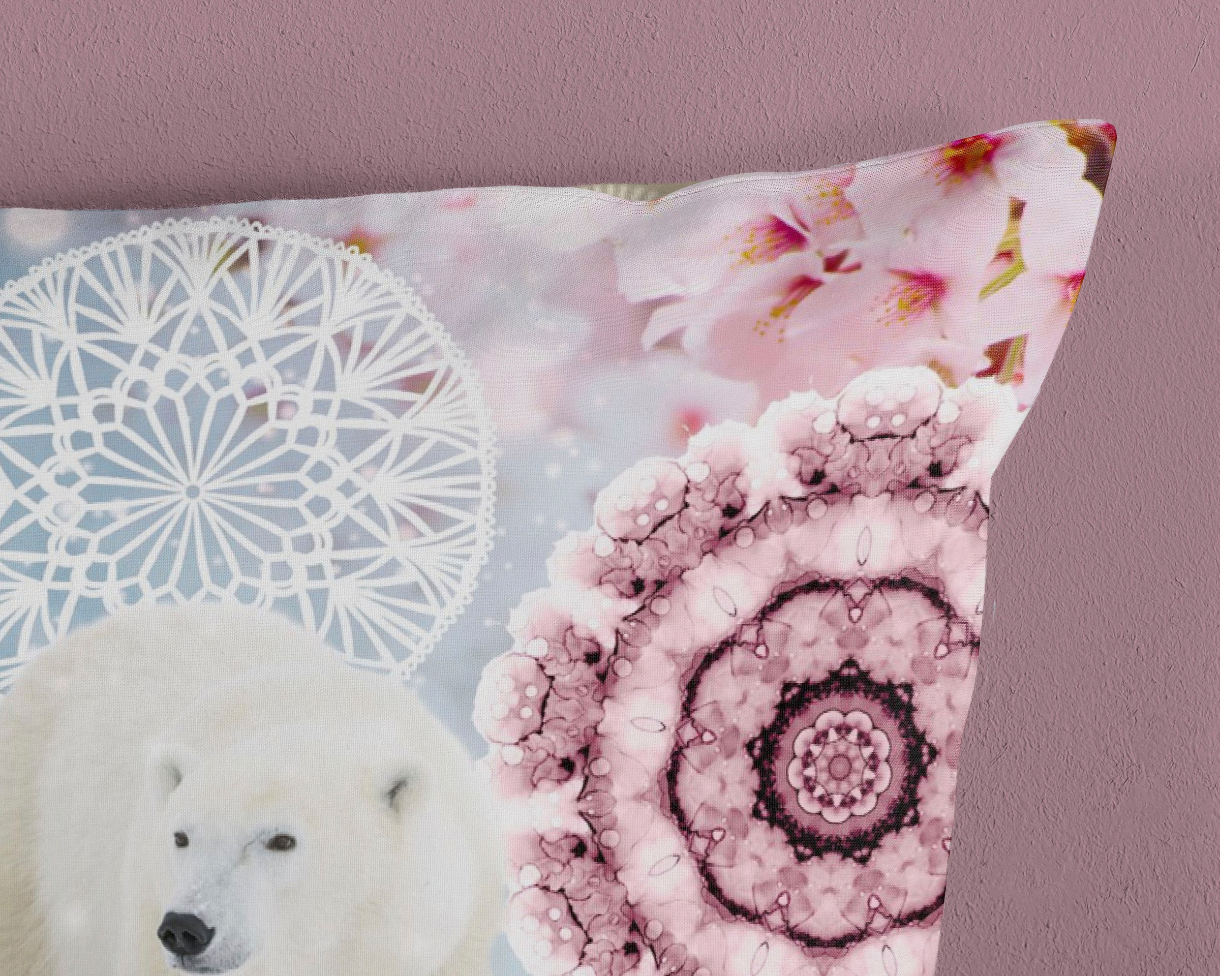 hip Wendebettwäsche »Kodiak«, Biber, 155x220, Warm, Weich, Reissverschluss, Wendeoptik, Winter