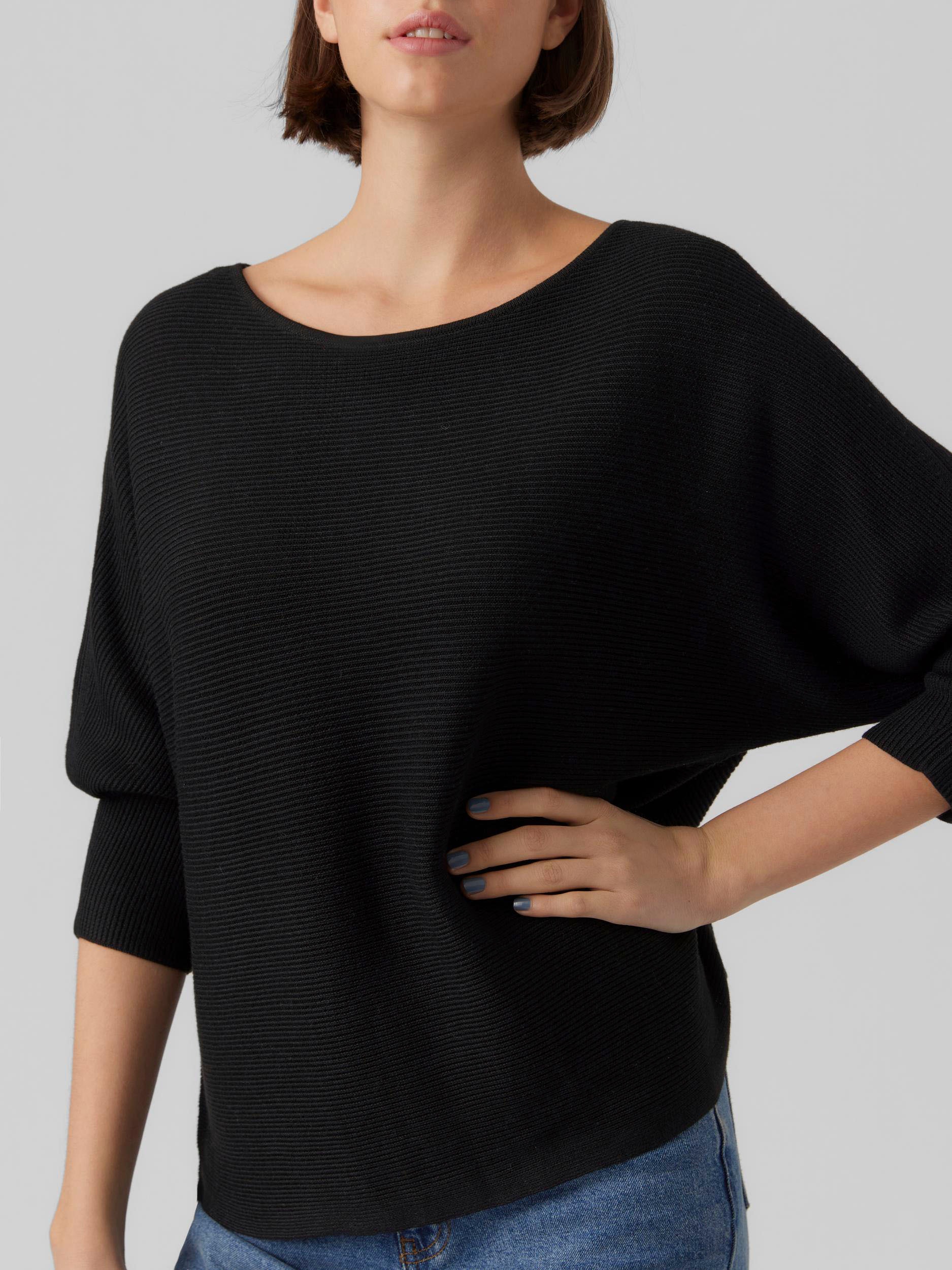 Vero Moda 3/4 Arm-Pullover »VMNORA 3/4 BOATNECK BLOUSE NOOS«