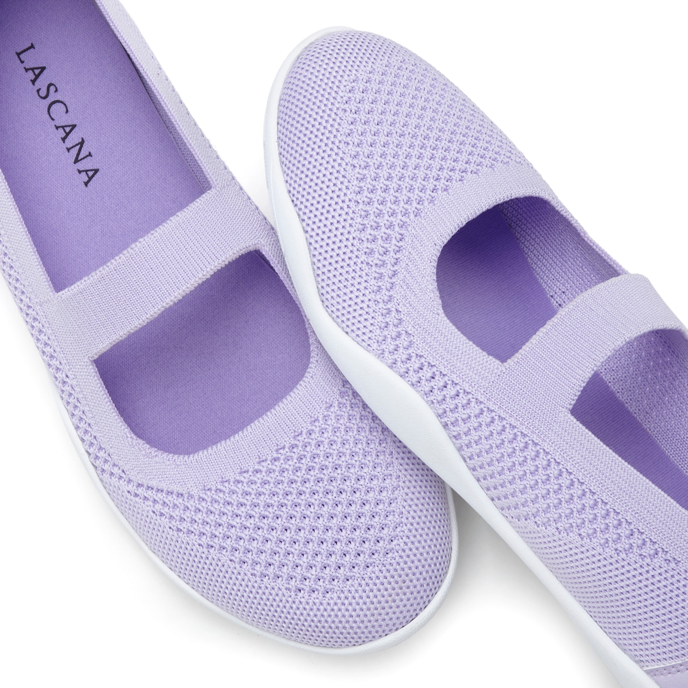 LASCANA Sneaker Ballerinas, Freizeitschuh, Slipper, Halbschuh, Slip On Sneaker superleicht VEGAN