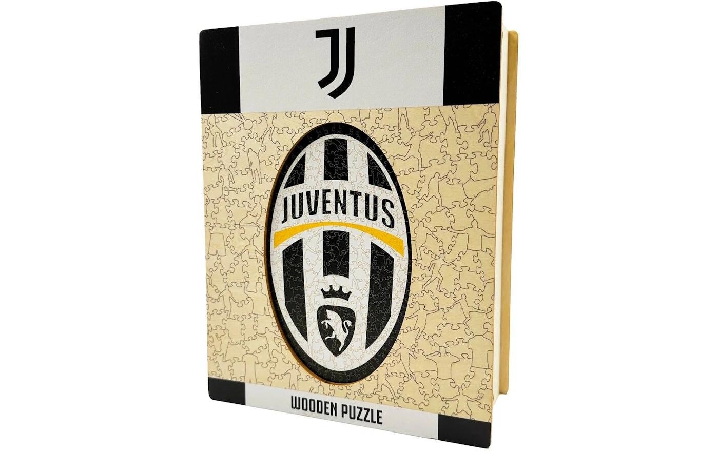 Puzzle »Iconic Juventus FC – Retro Logo«, Holzart: Birke (Herkunftsland: China)