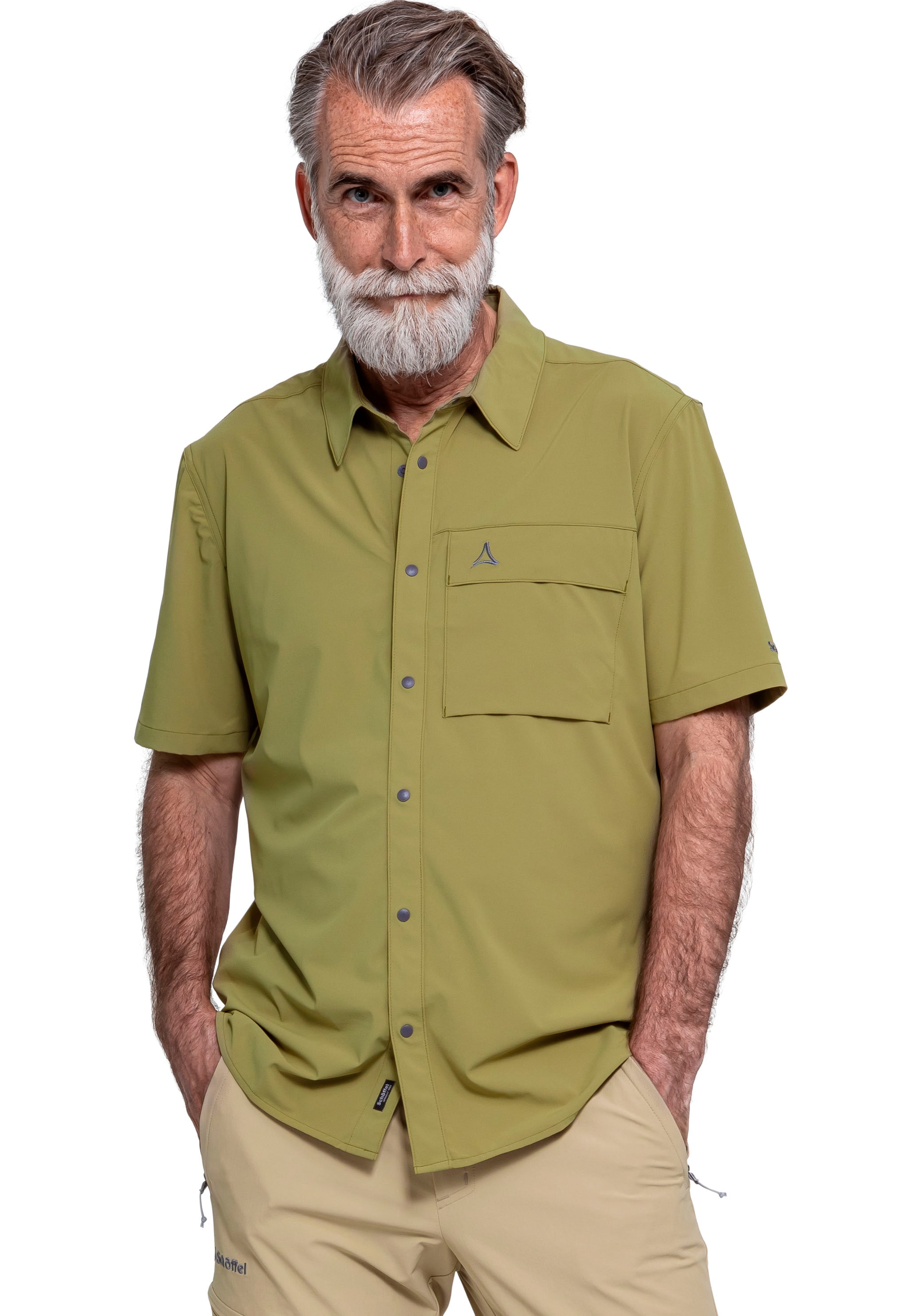 Schöffel Funktionshemd »Shirt Style Dooser MEN« aus Polyester und Elasthan, für sportliche Aktivitäten