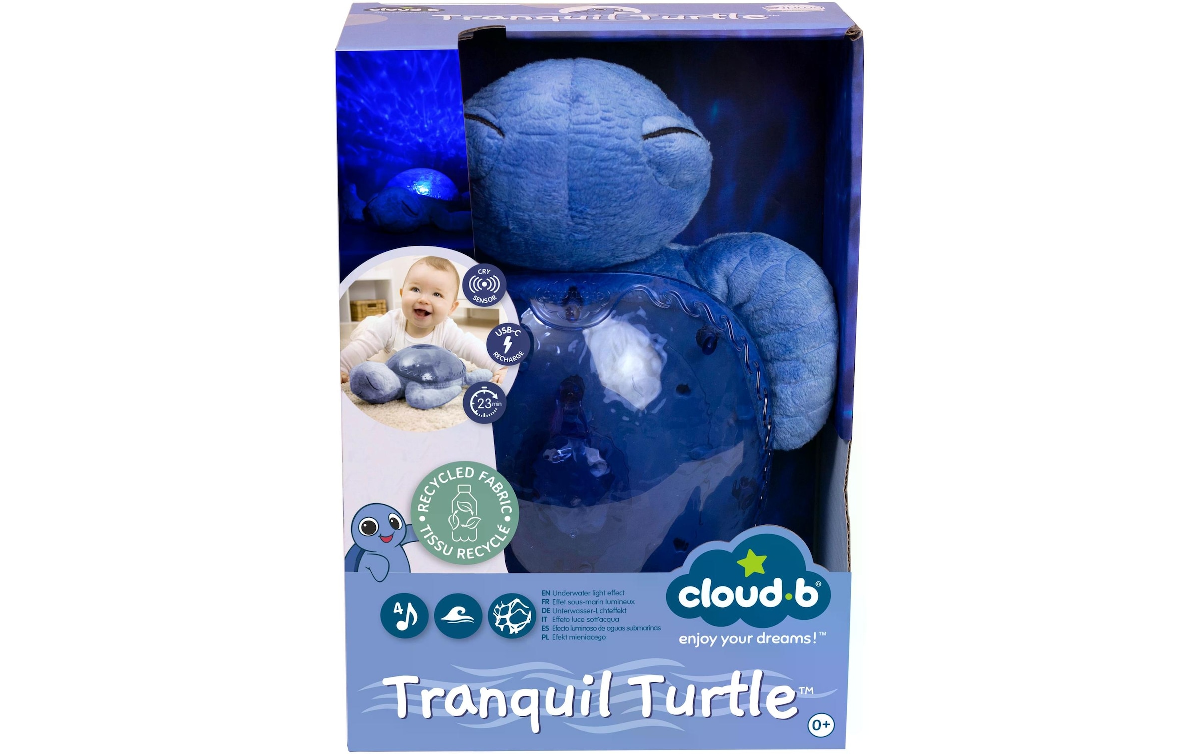 LED Nachtlicht »cloud b Tranquil Turtle«