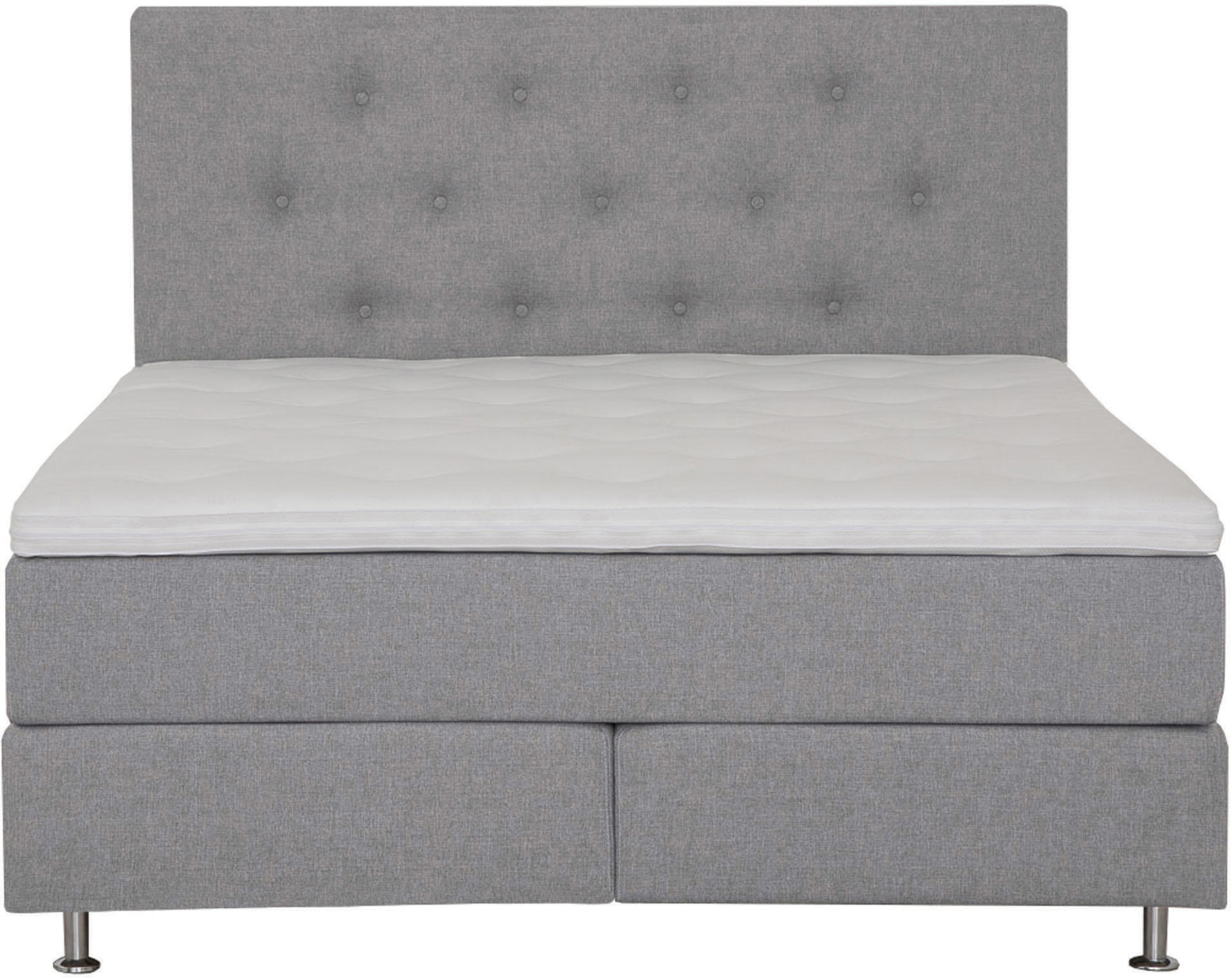 Home affaire Boxspringbett "Nordica" inkl. Topper, auch in Überlänge 200/220 cm