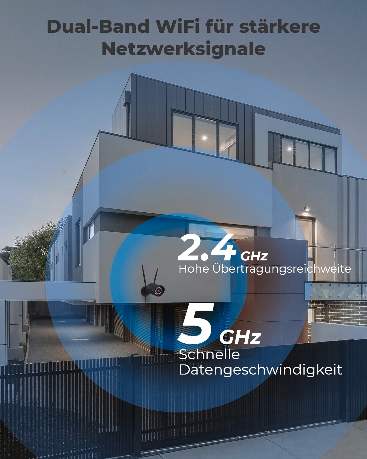 Reolink Überwachungskamera »W320-B WiFi-Outdoor«, Aussenbereich