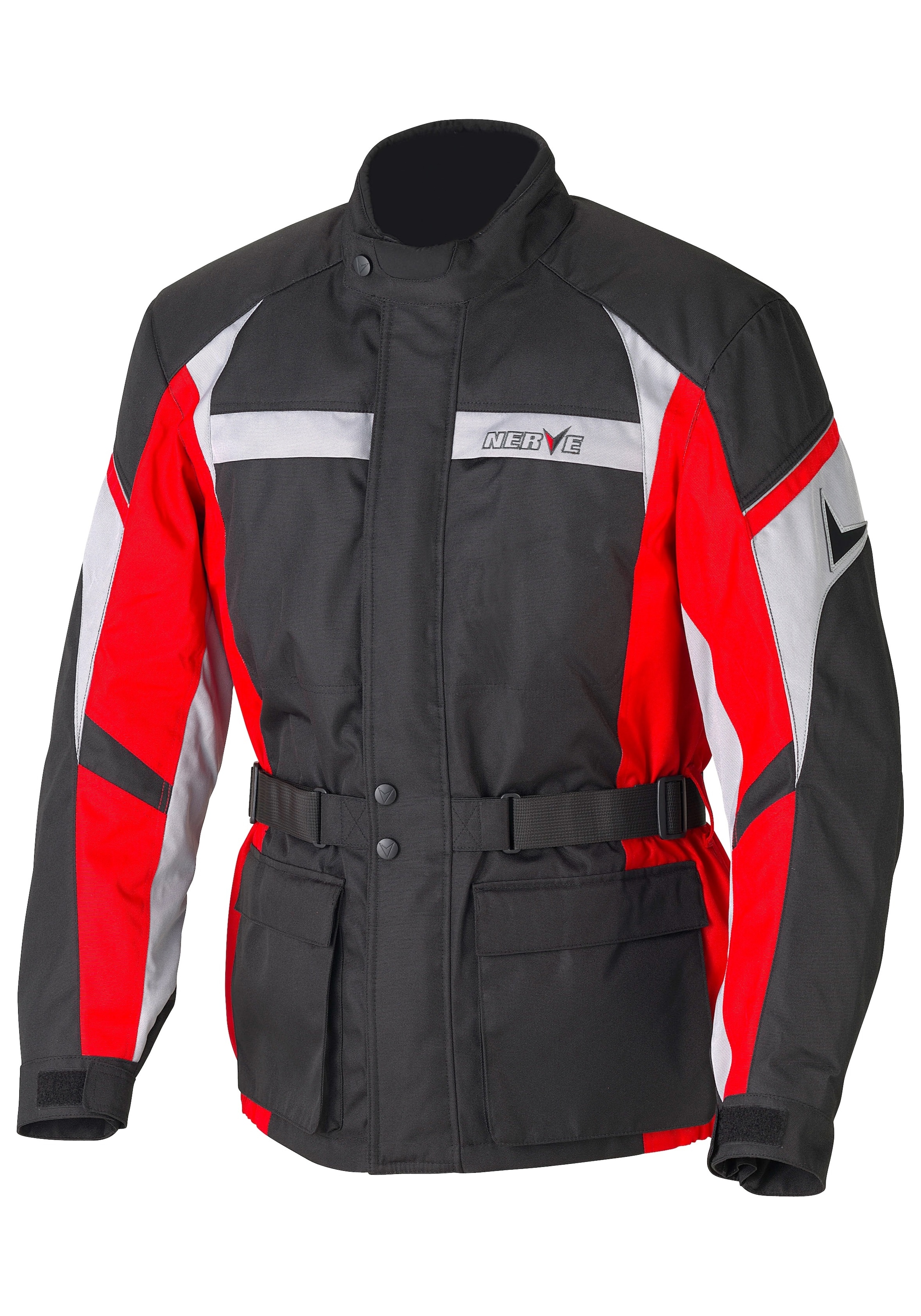 NERVE Tourenjacke »Smart« ohne Kapuze Thermoinnenfutter / Weitenverstellung / Protektoren / Reflexmaterial