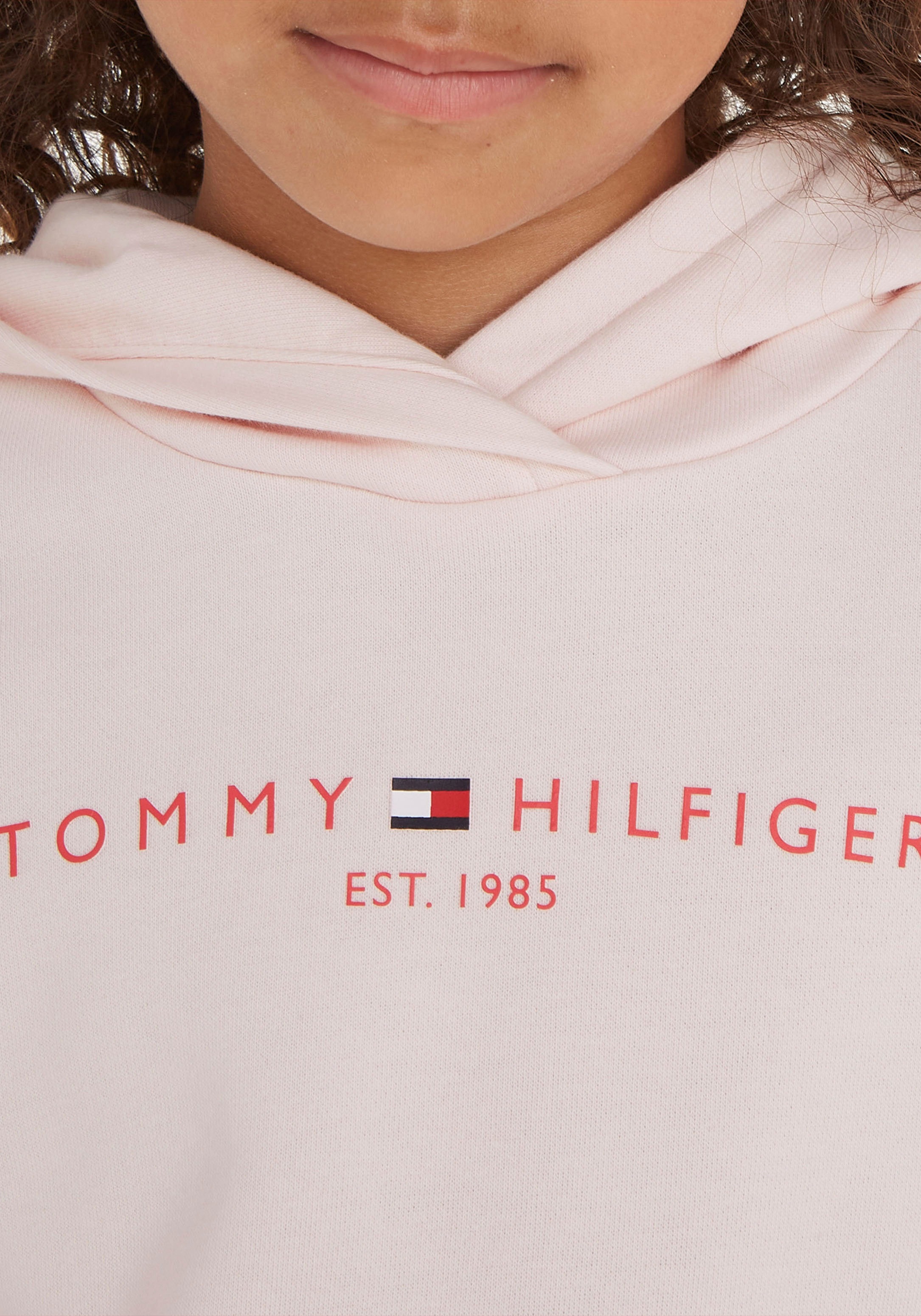 Hilfiger ordern ✵ mit | Kapuze Tommy online »ESSENTIAL Kapuzensweatshirt LOGO HOODIE«, Jelmoli-Versand