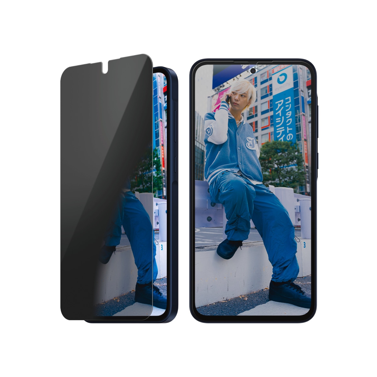 CARE by PanzerGlass Displayschutzglas »Ultra-Wide Fit Privacy Screen Protection«, für Samsung Galaxy A36, Blickschutzfolie, Schutzfolie, Bildschirmschutz, kratz- & stossfest