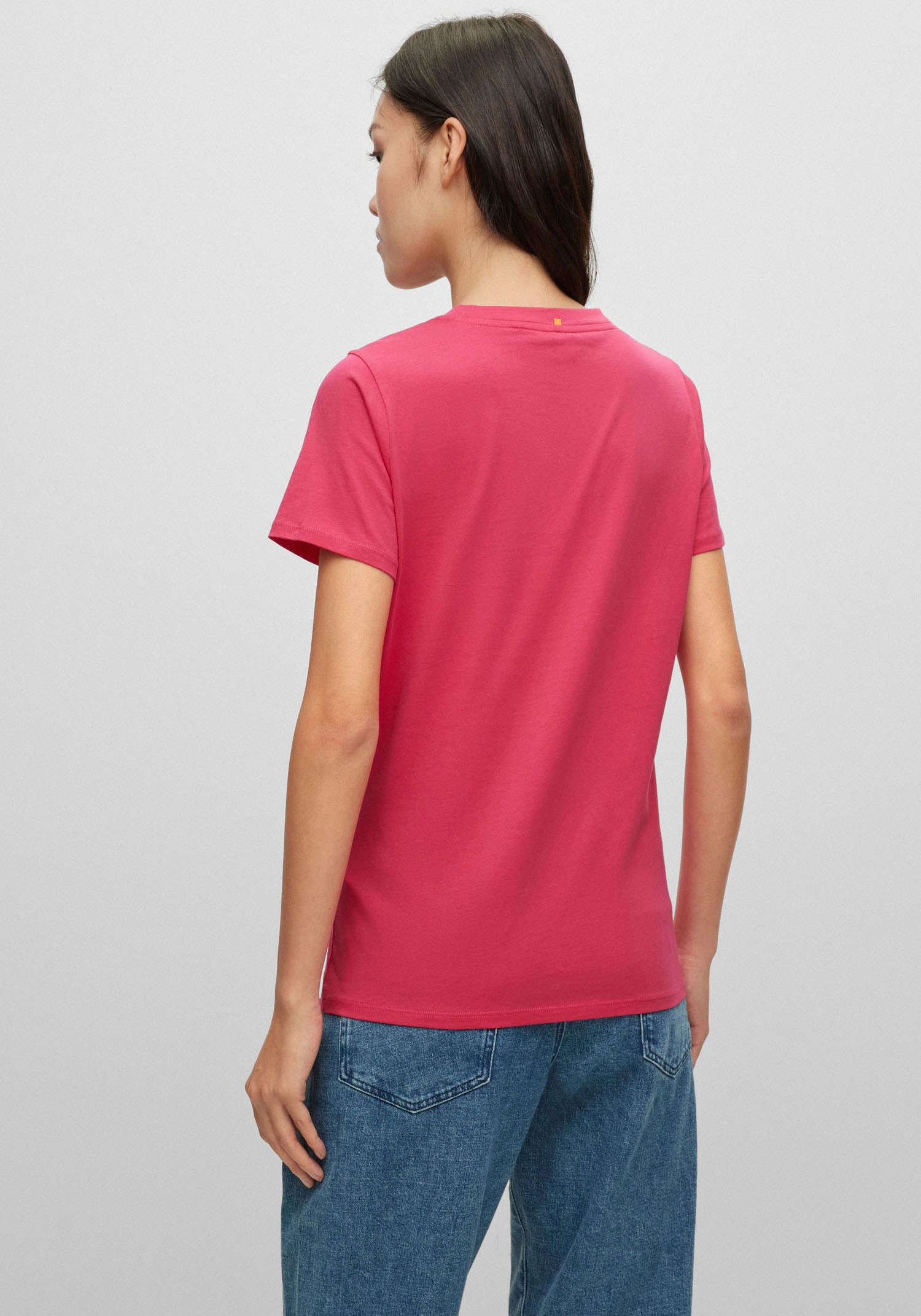 BOSS ORANGE T-Shirt, Jelmoli-Versand kaufen Schweiz Logo-Frontprint bei mit online