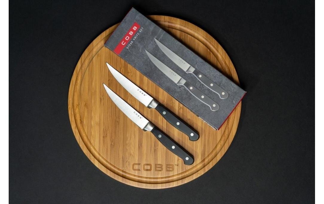 Steakmesser »COBB 2 Stück Schwa«, (Set, 2 tlg.)