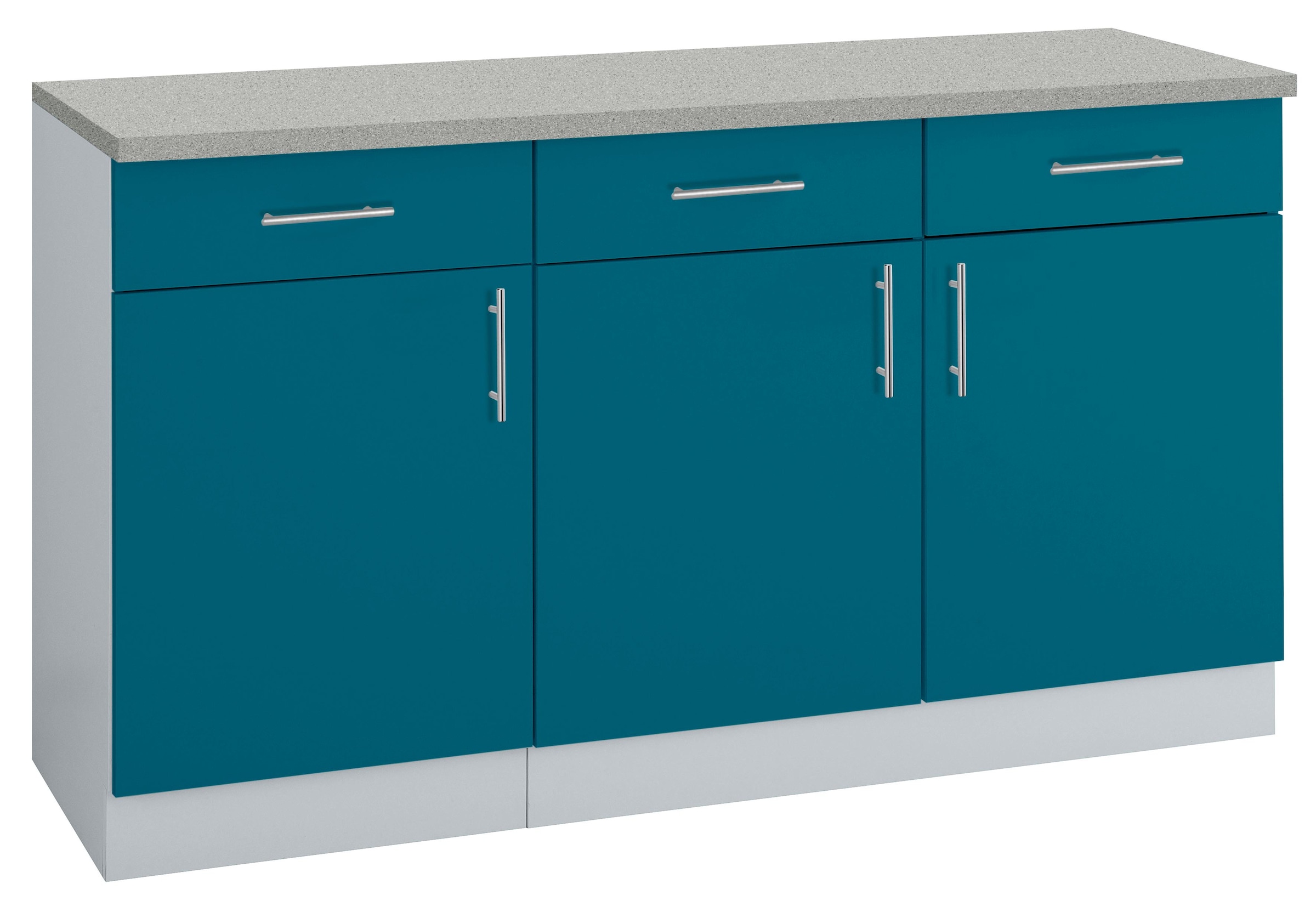 wiho Küchen 200 cm | cm Seitenschrank 50 kaufen Jelmoli-Versand »Kiel«, online breit, Höhe