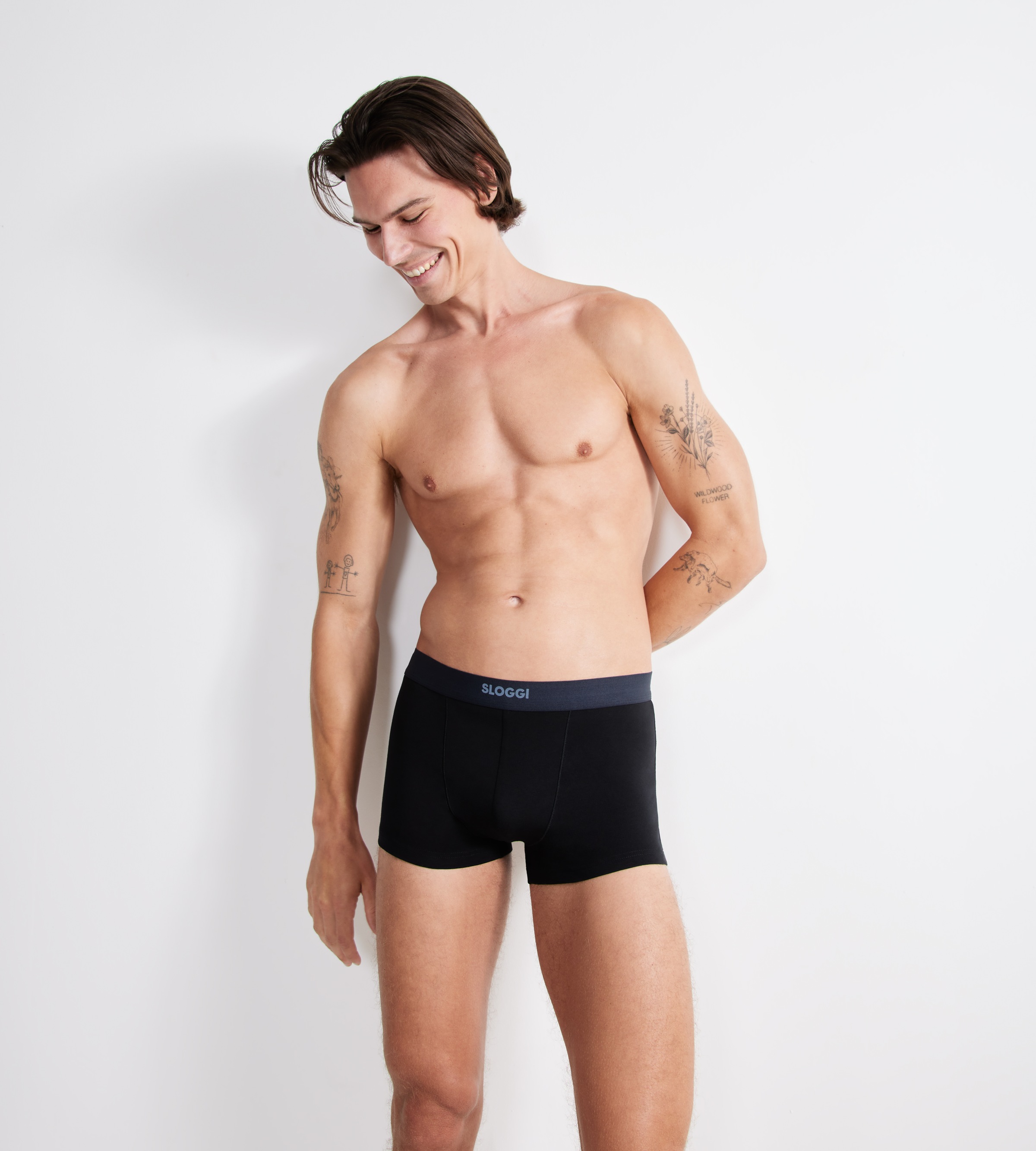sloggi Retro Pants »men EVER Ease Hipster 2P«, (2 St.), temperaturausgleichend, schnelltrocknend, atmungsaktiv, ohne Eingriff