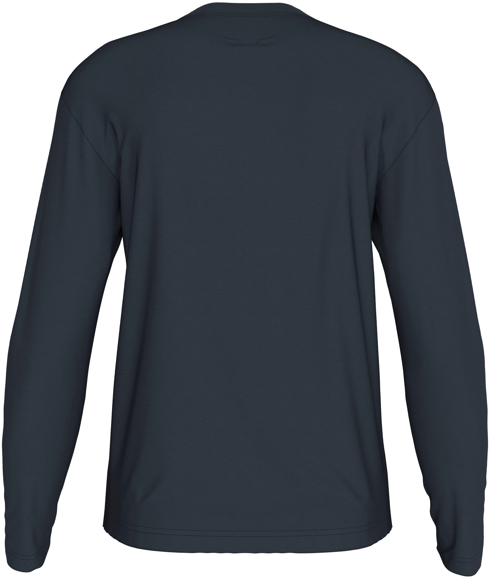 Calvin Klein Langarmshirt »HORIZONTAL LOGO LS T-SHIRT«, mit Logoprägung