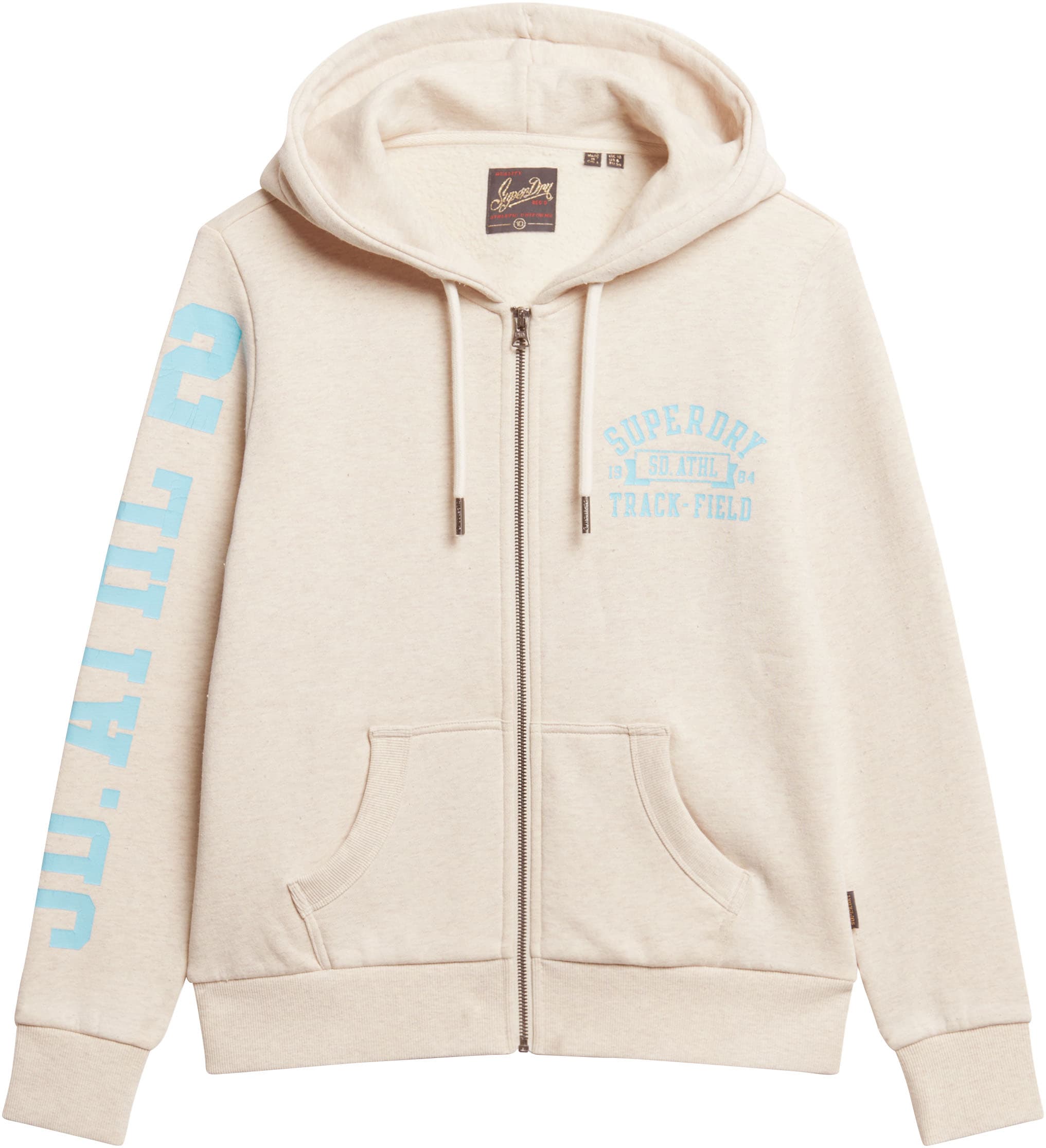 Superdry Kapuzensweatjacke »SUPER ATHLETIC GRAPHIC ZIPHOOD«