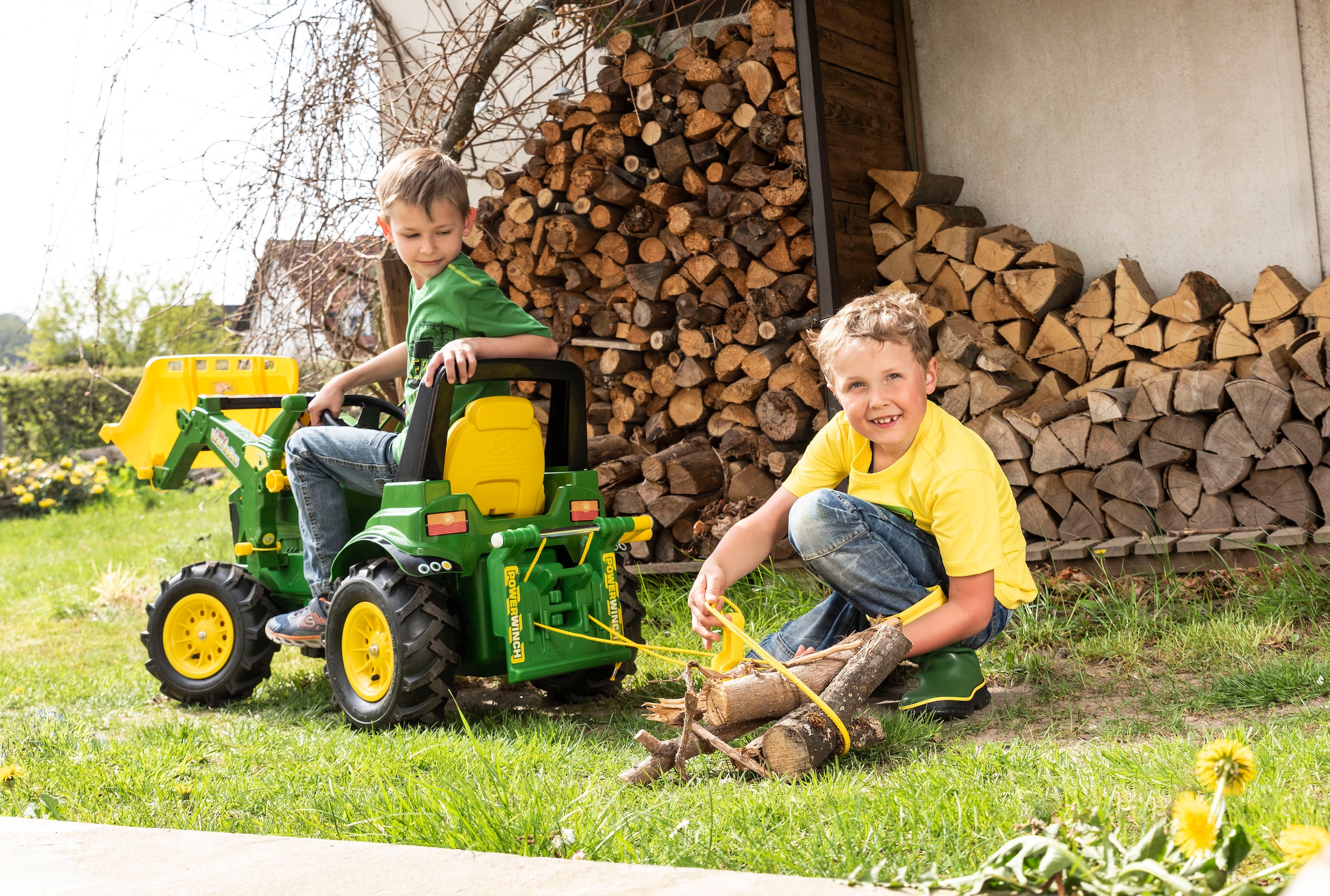 rolly toys® Seilwinde »rollyPowerwinch«, für Kinder, Made in Germany