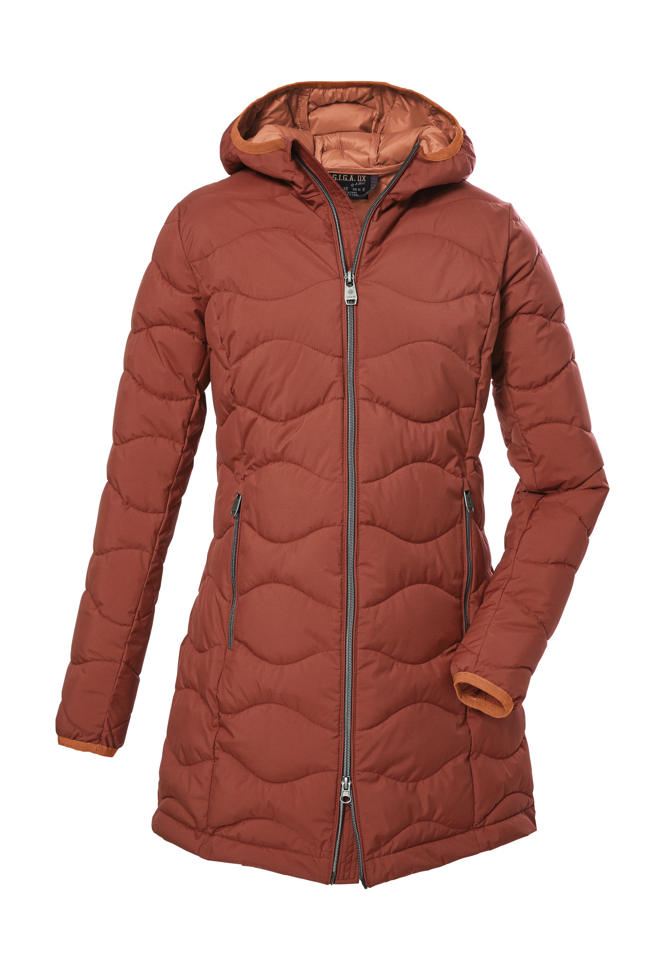 G.I.G.A. DX by killtec Steppmantel »GW 20 WMN QLTD PRK« Damen Steppparka: wasserabweisend, atmungsaktiv, winddicht