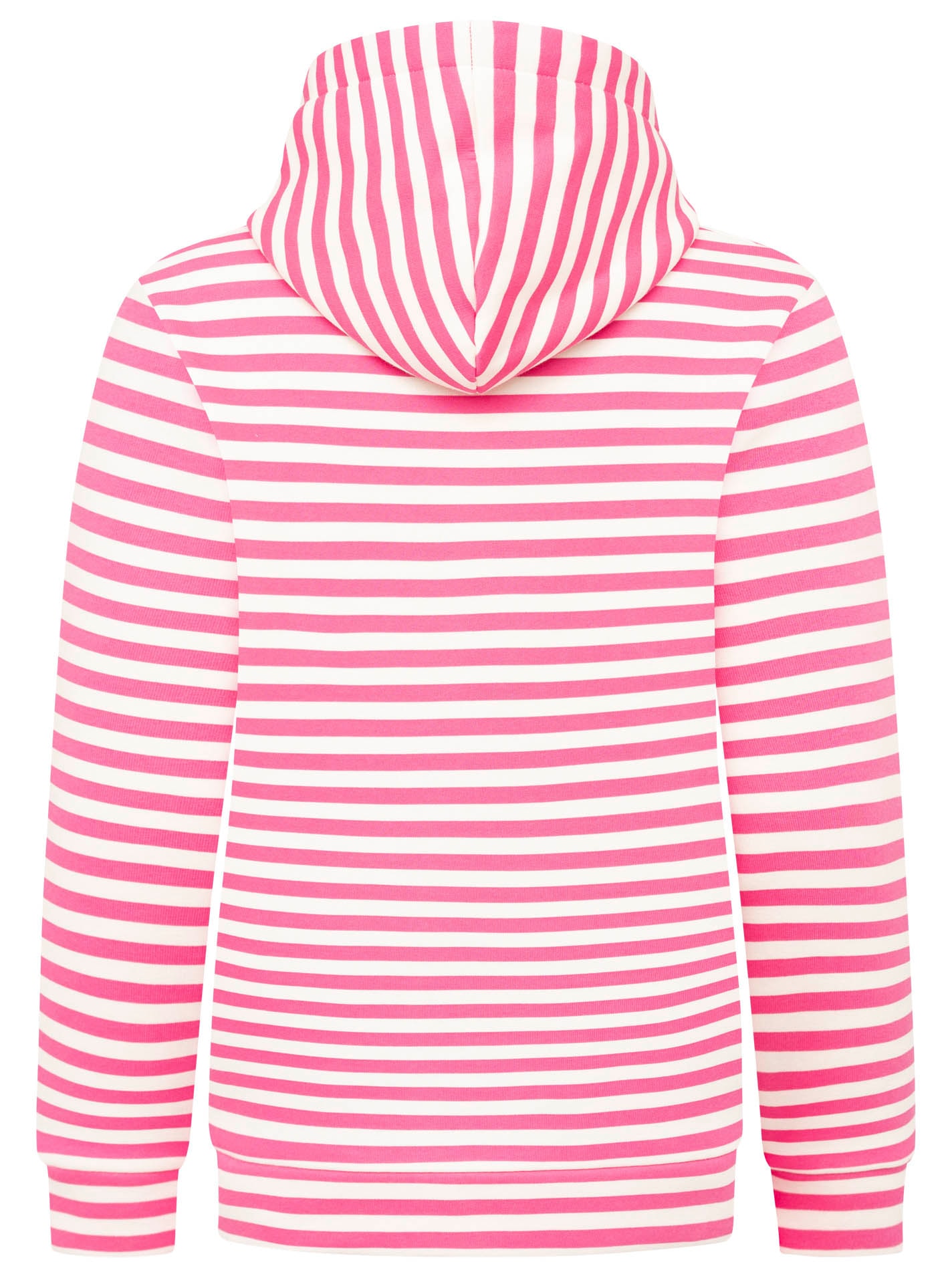 Zwillingsherz Kapuzensweatshirt »"Streifen Strandglück"«, gestreift, Stickererei vorne, Kordelzug; Tasche