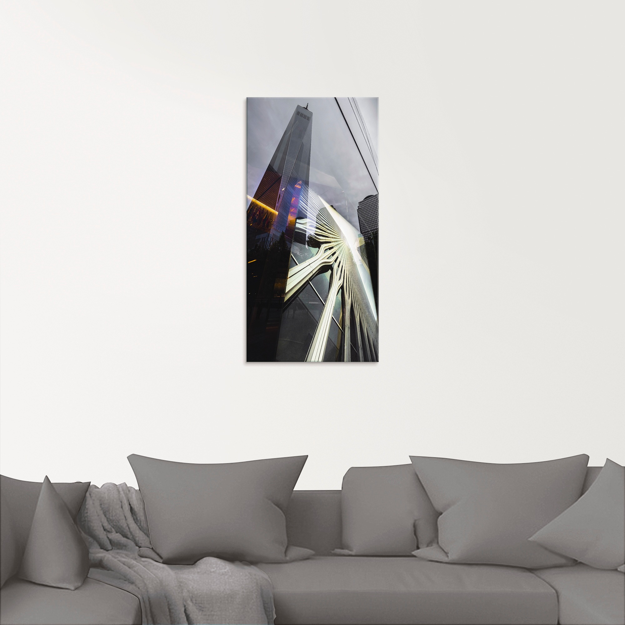 Artland Glasbild »One World Trade Center«, Amerika, (1 St.), in verschiedenen Grössen