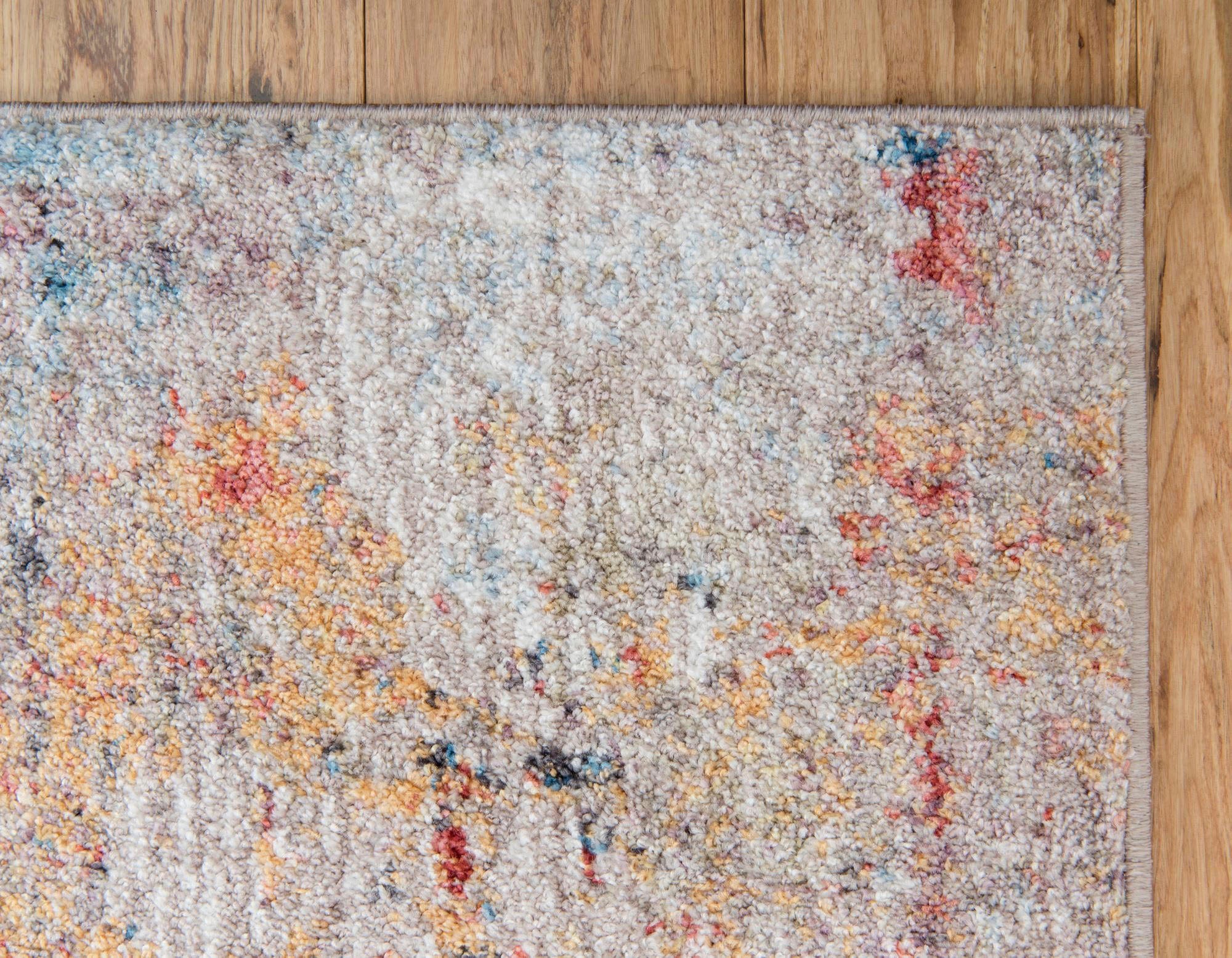 Myflair Möbel & Accessoires Teppich »Coloured«, rechteckig, 8 mm Höhe, Kurzflor, gewebt, modernes Design, ideal im Wohnzimmer & Schlafzimmer