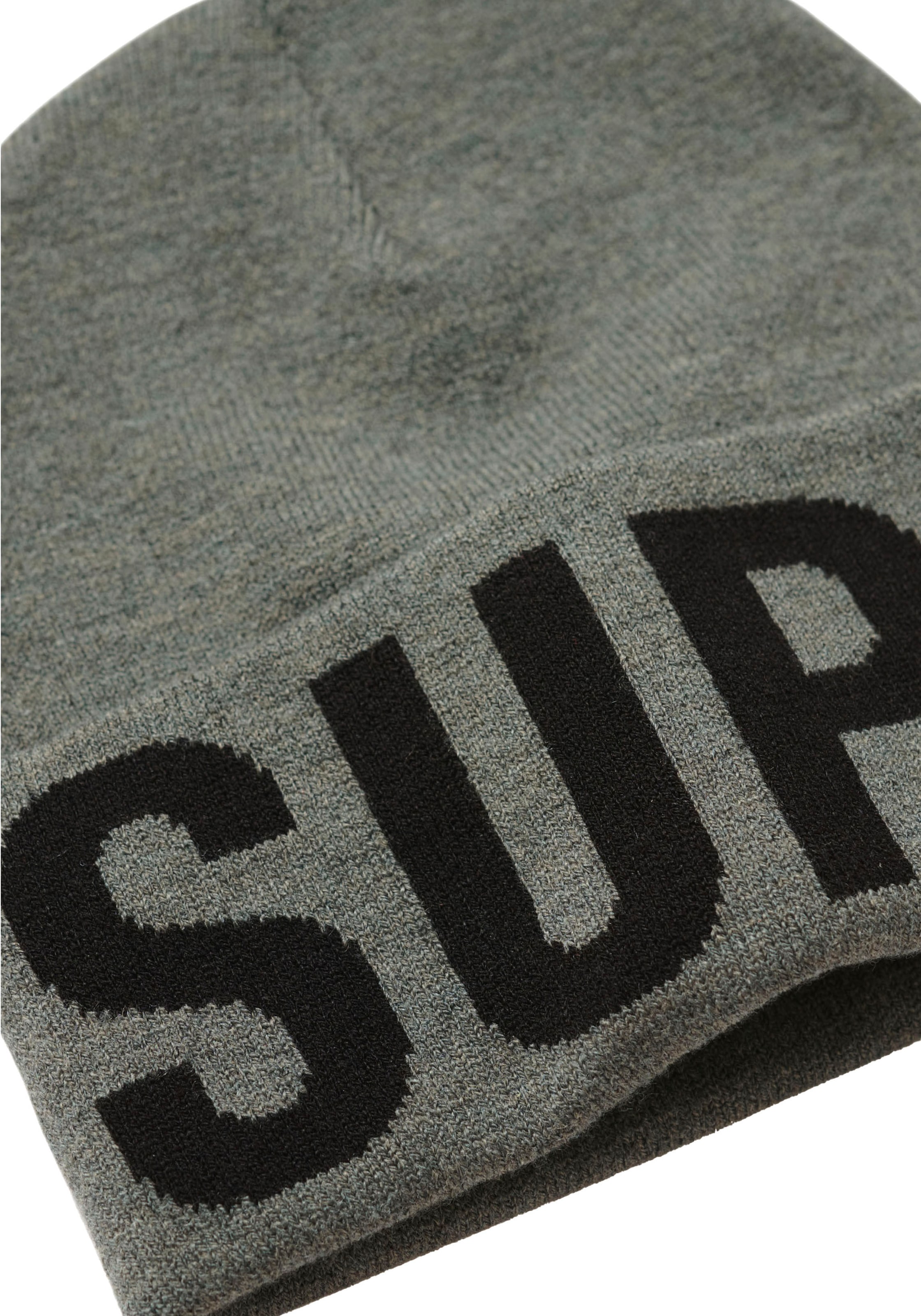 Superdry Beanie »BRANDED KNITTED BEANIE HAT«