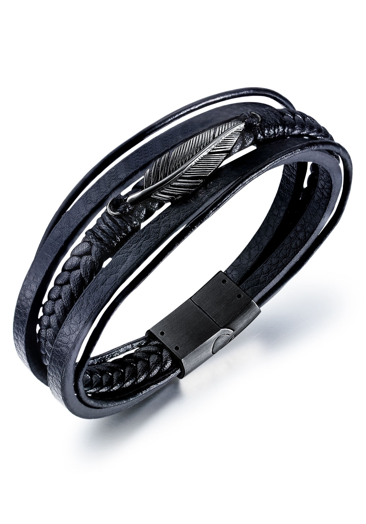 Armband »Schmuck Geschenk Armschmuck Armkette Feder«