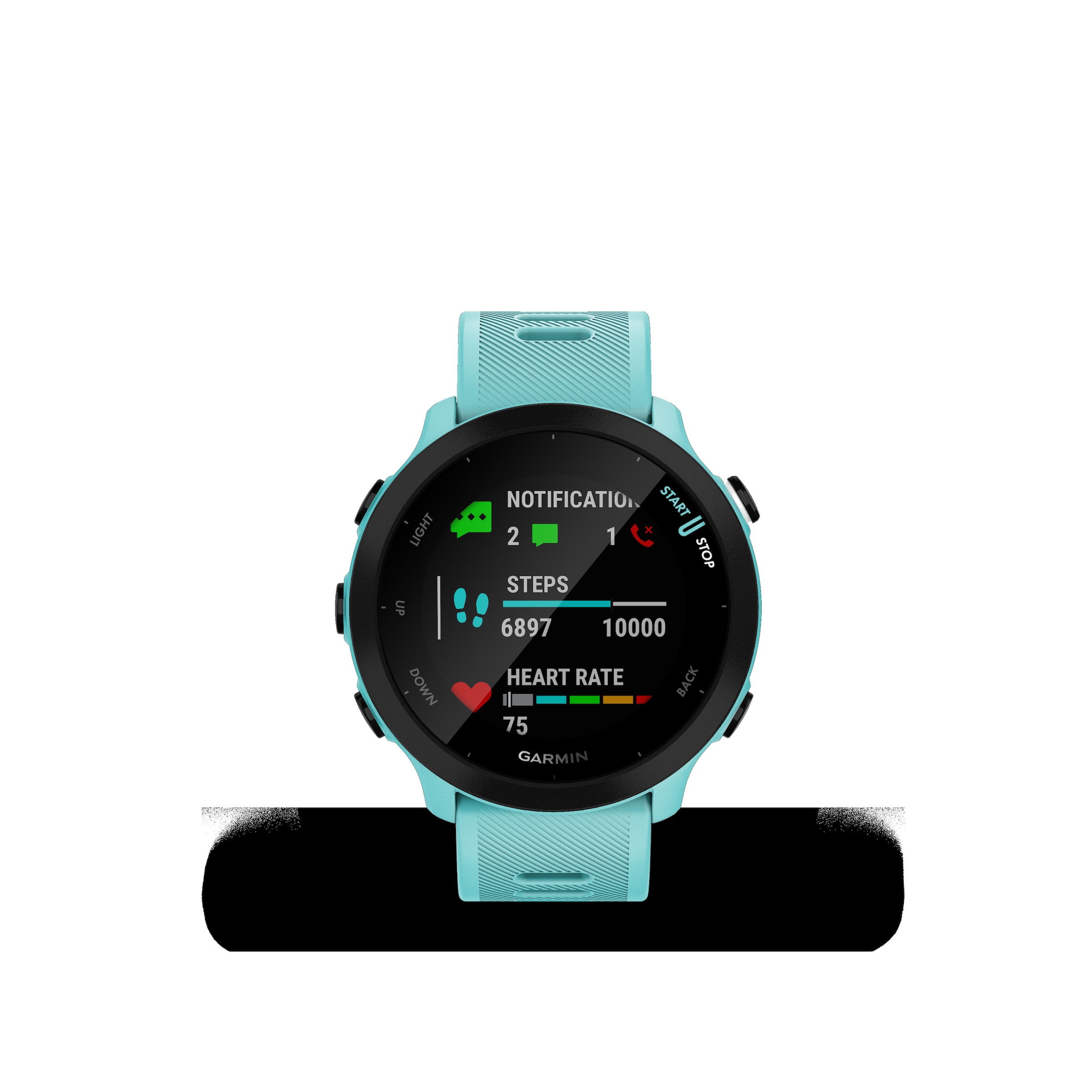 Garmin Smartwatch »FORERUNNER 55 Multisport-«, (2,64 cm / 1,04 Zoll), Garmin, GPS-Laufuhr