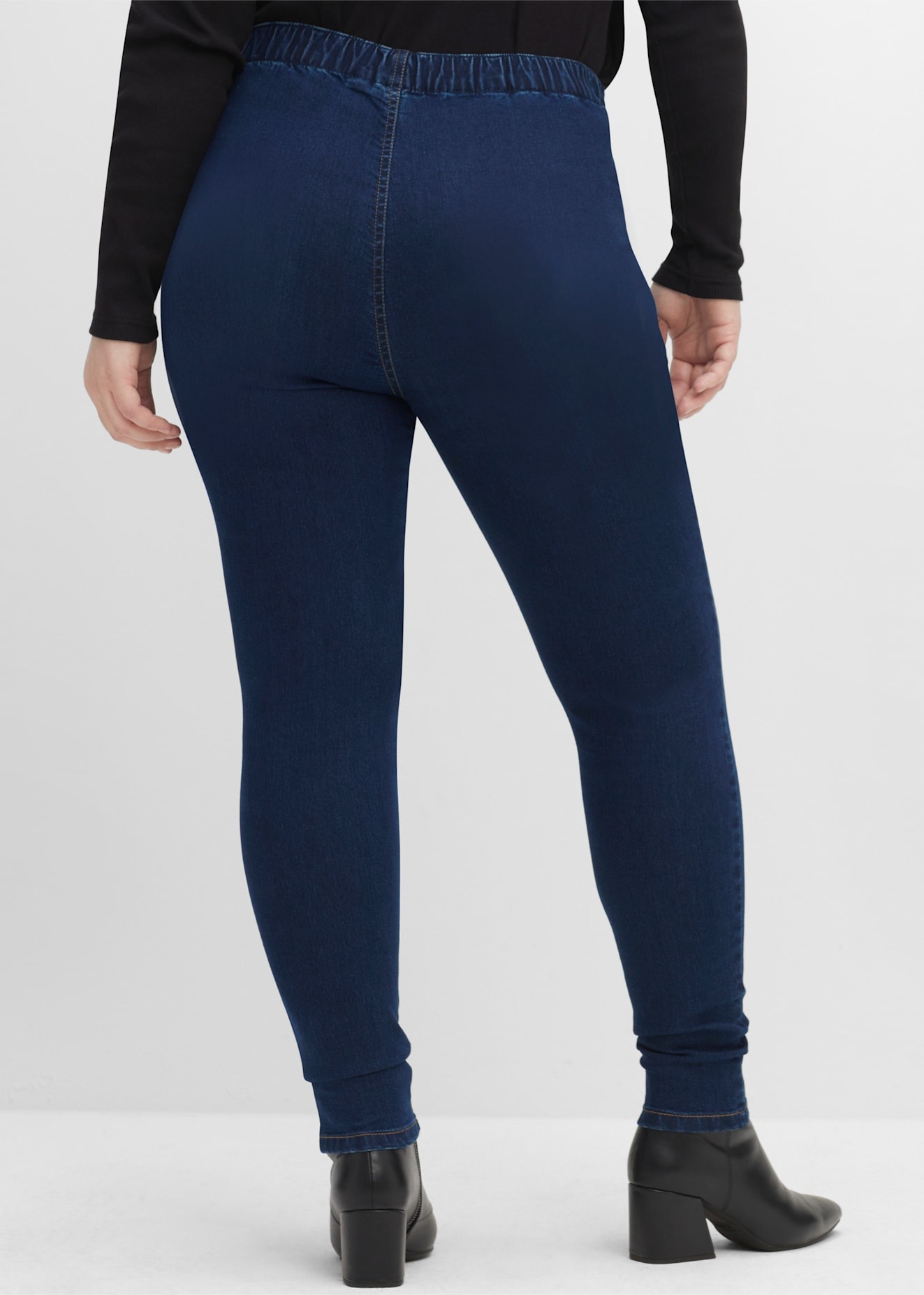 Sheego Jeansleggings, (1 tlg.)
