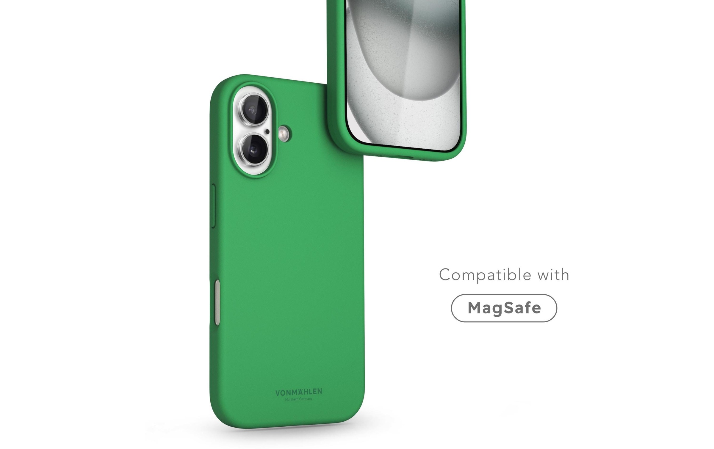 VONMÄHLEN Backcover »Soft Silicone iPhone 16 Plus«, Apple iPhone 16 Plus