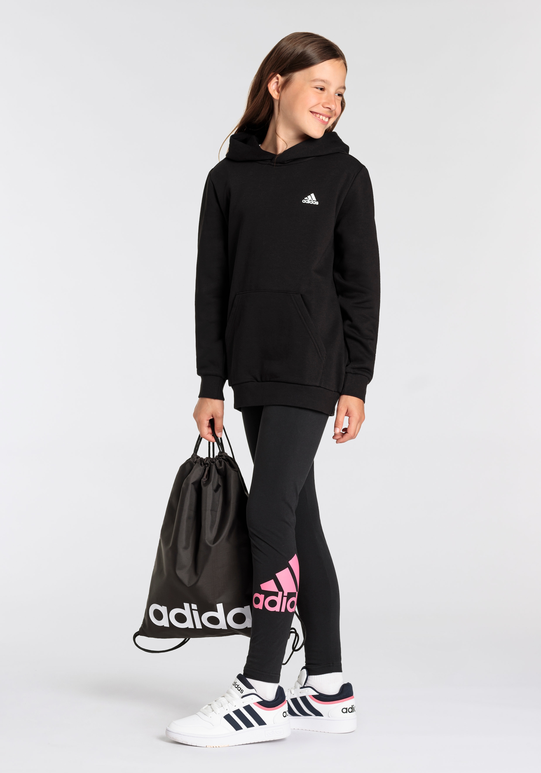 adidas Sportswear Kapuzensweatshirt »J SL FC FL HD«