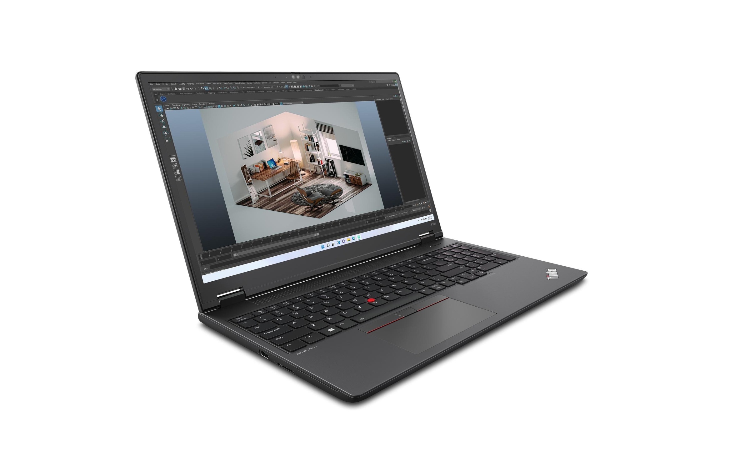 Lenovo Notebook »ThinkPad P16v Gen. 2 (Intel)«, 40,48 cm, / 16 Zoll, Intel, Core Ultra 9, RTX 3000, 1000 GB SSD